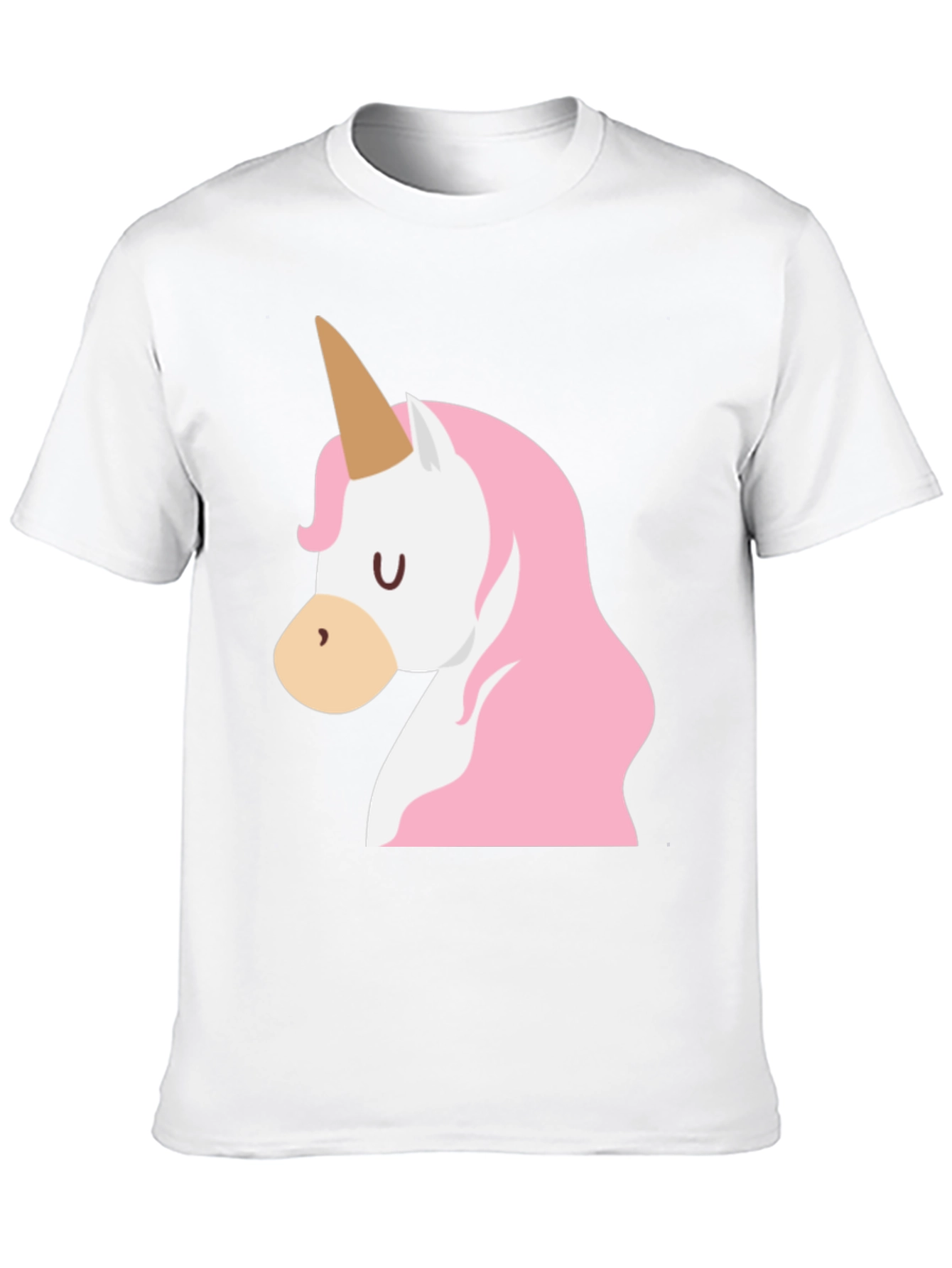 Black Men's Black Unicorn Graphic T-Shirt view 10