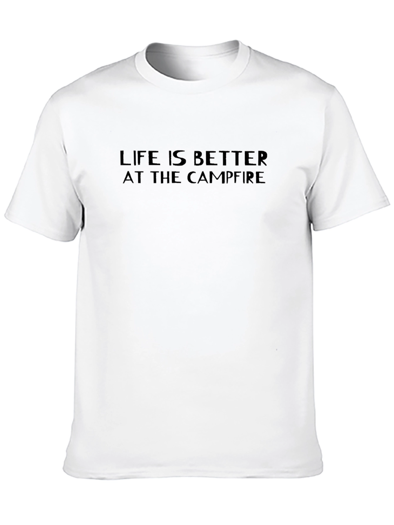 Black Life is Better at the Campfire Black T-Shirt view 10