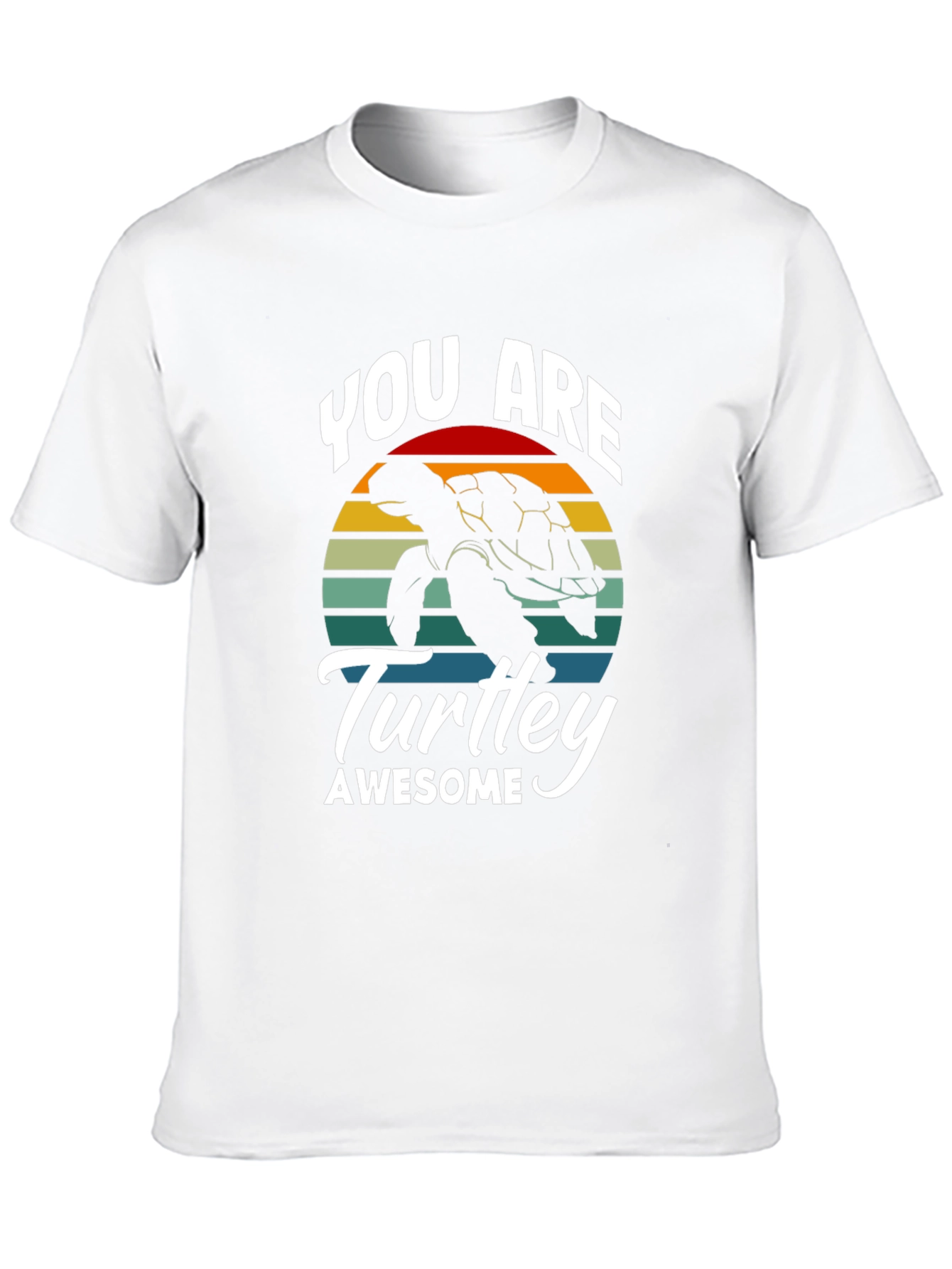 Black You Are Turtlely Awesome Tee view 10