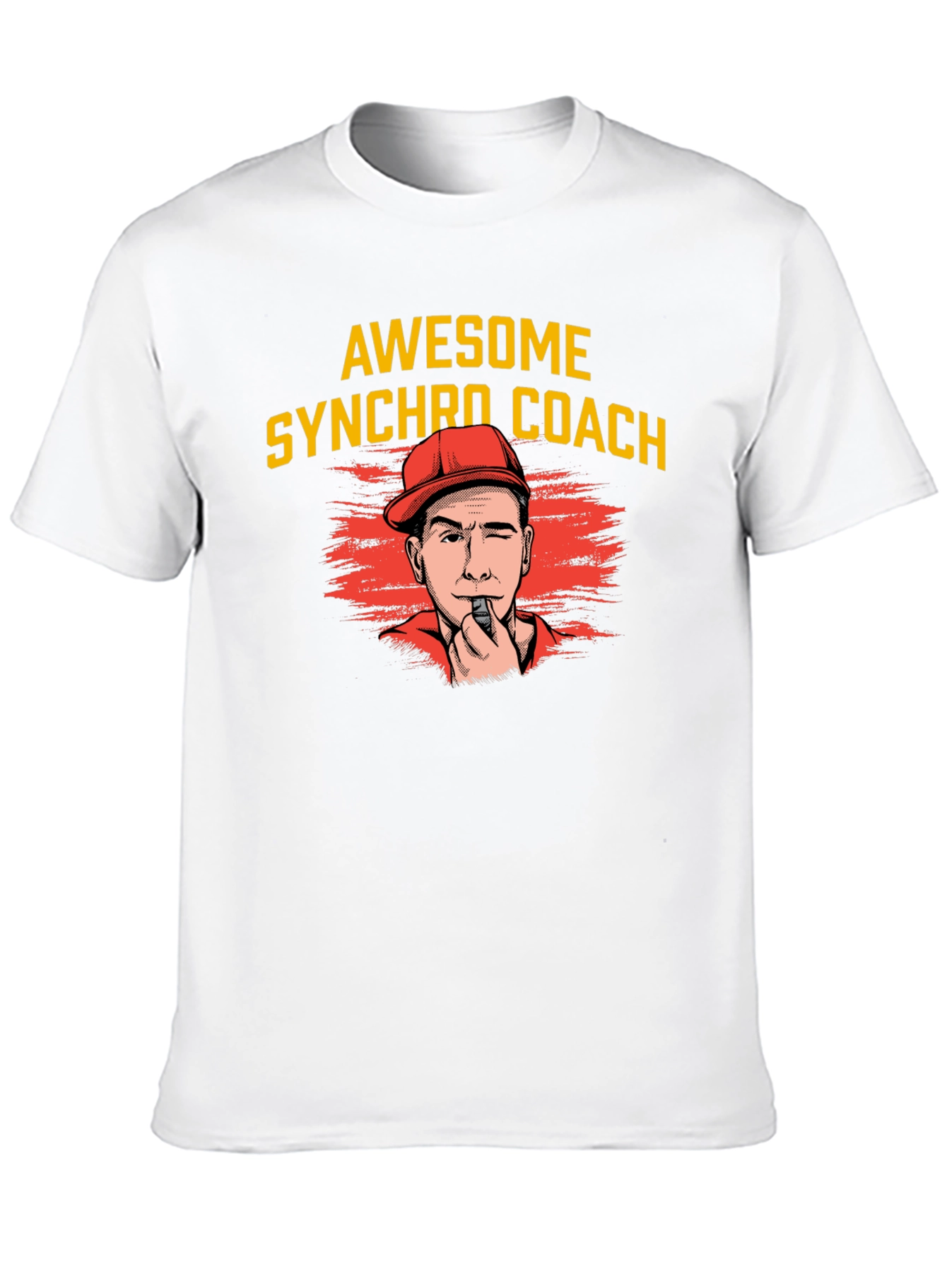 Black Awesome Synchro Coach Graphic Tee view 10