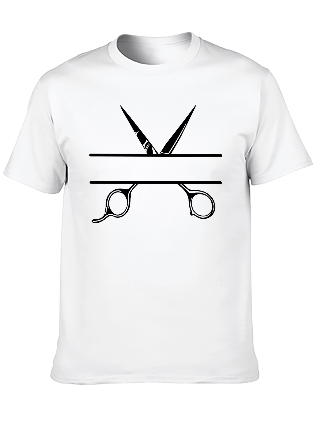 Barber Scissors Personalized T-Shirt - 10
