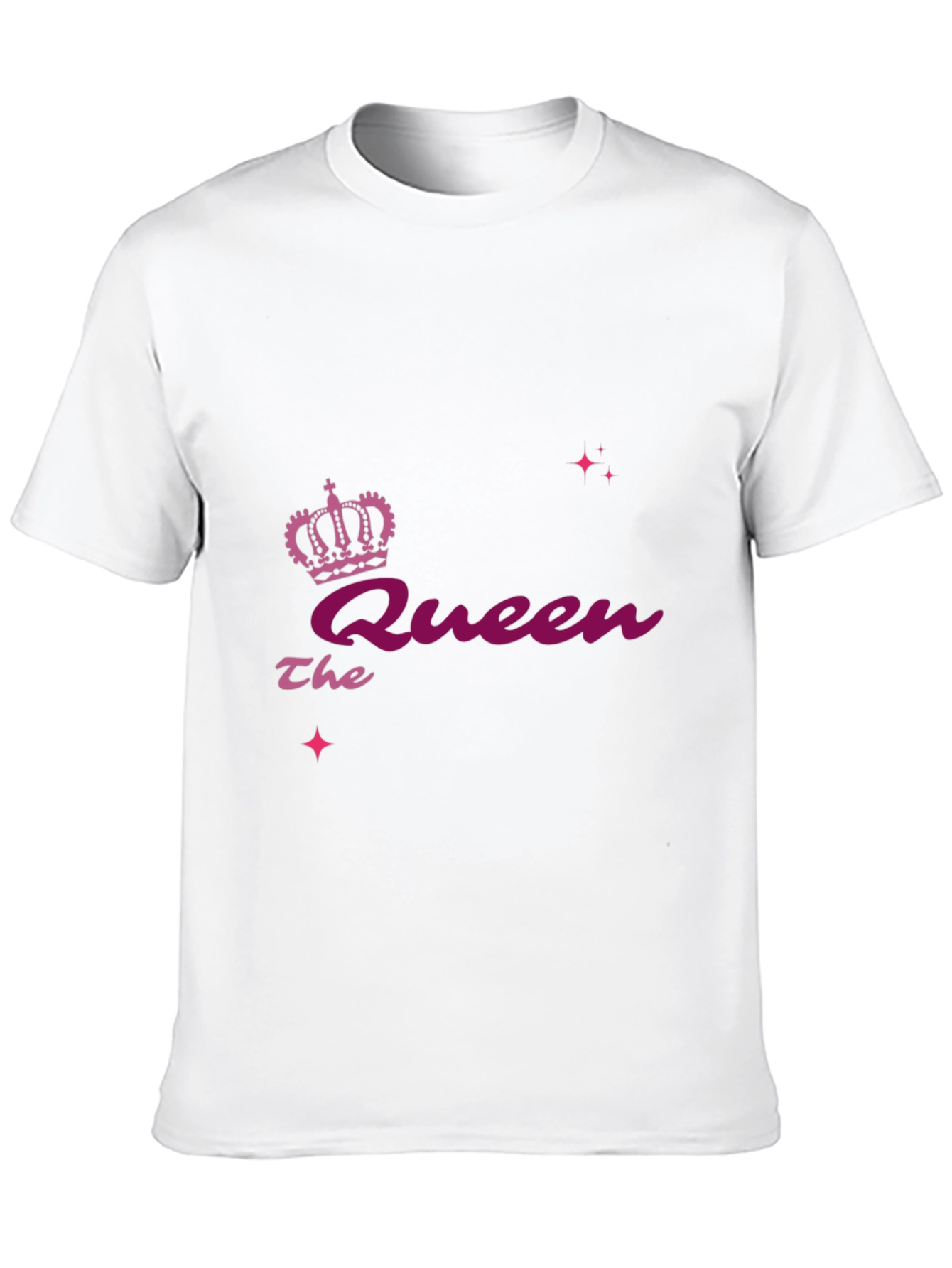 Black The Queen Graphic Black T-Shirt view 10