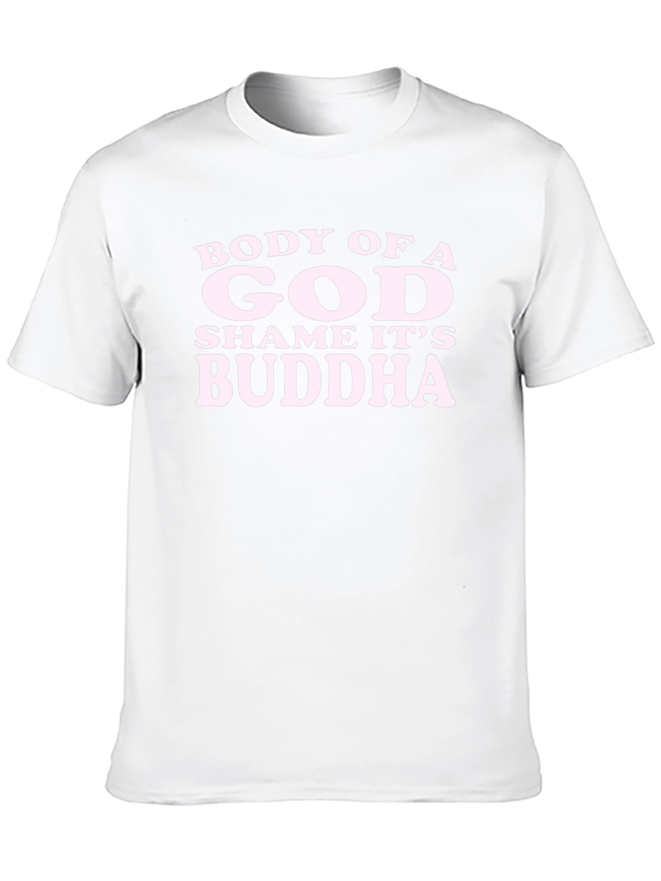Black Body of a God Shame It's Buddha T-Shirt view 10