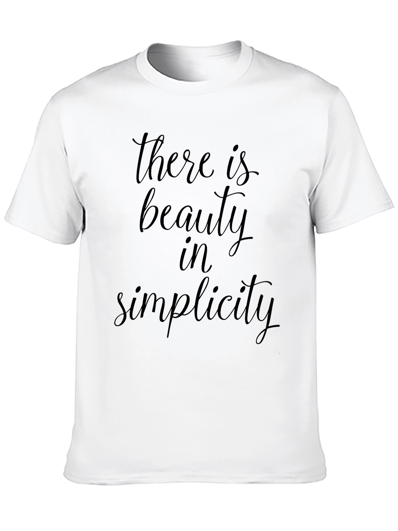 Black Beauty in Simplicity Graphic Tee - Stylish Men's T-Shirt view 10