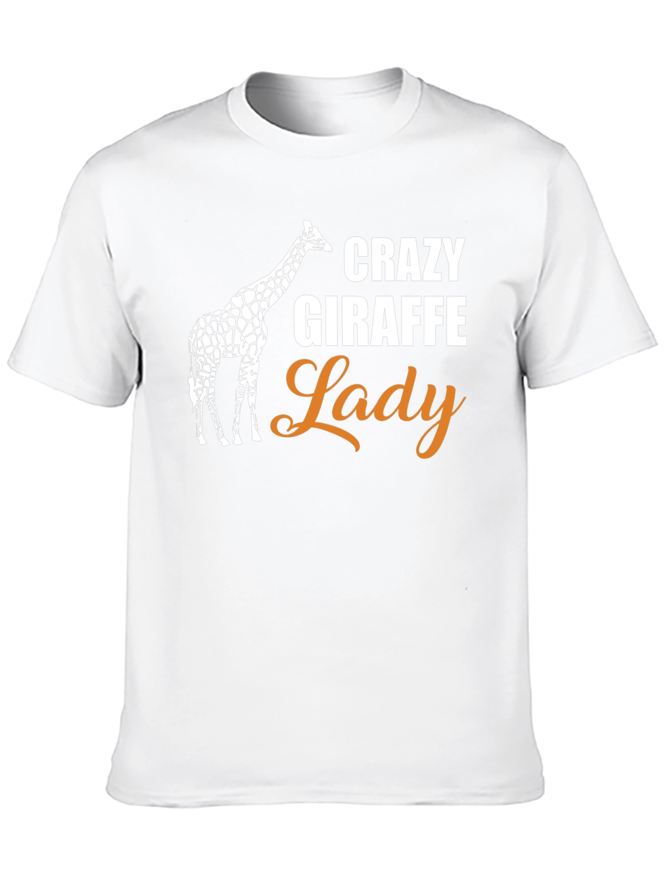 Crazy Giraffe Lady T-Shirt - Unisex - 10