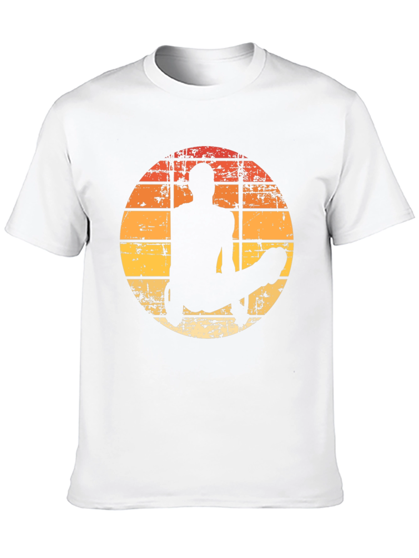 Black Retro Gymnast Graphic T-Shirt view 10