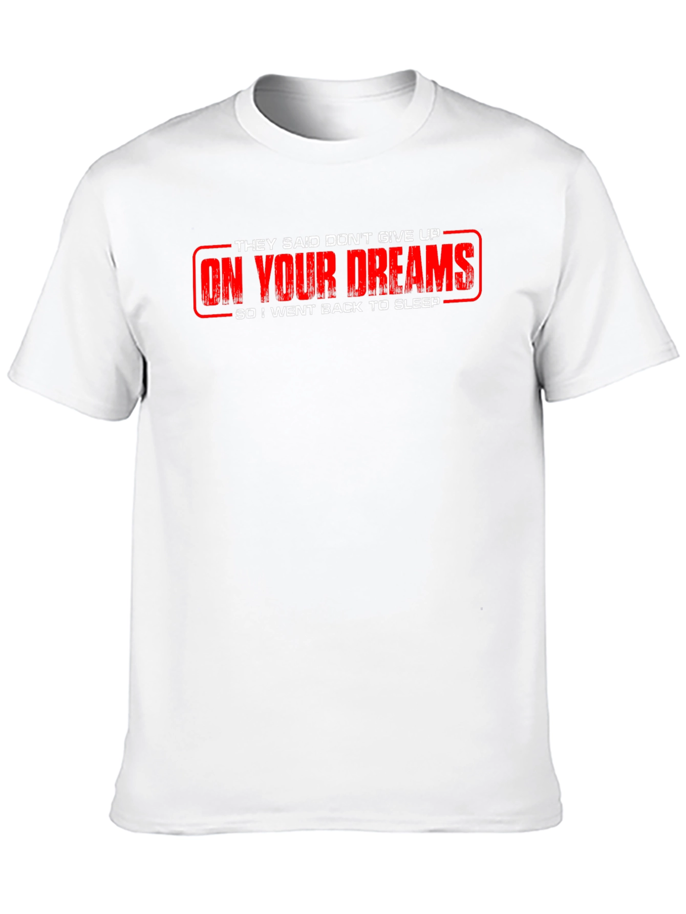 Black Funny "On Your Dreams" Graphic Tee view 10