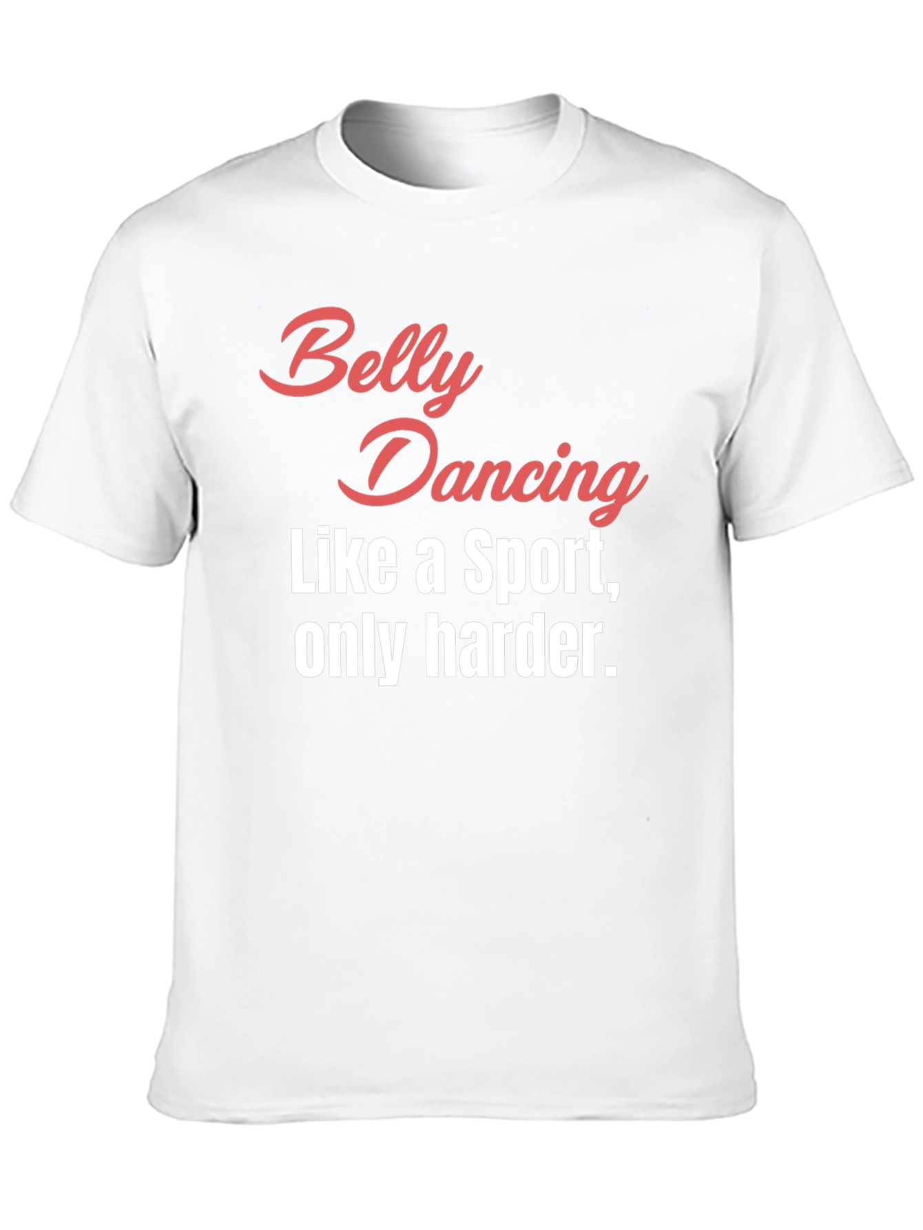Black Belly Dancing Sport T-Shirt - Funny Workout Tee view 10