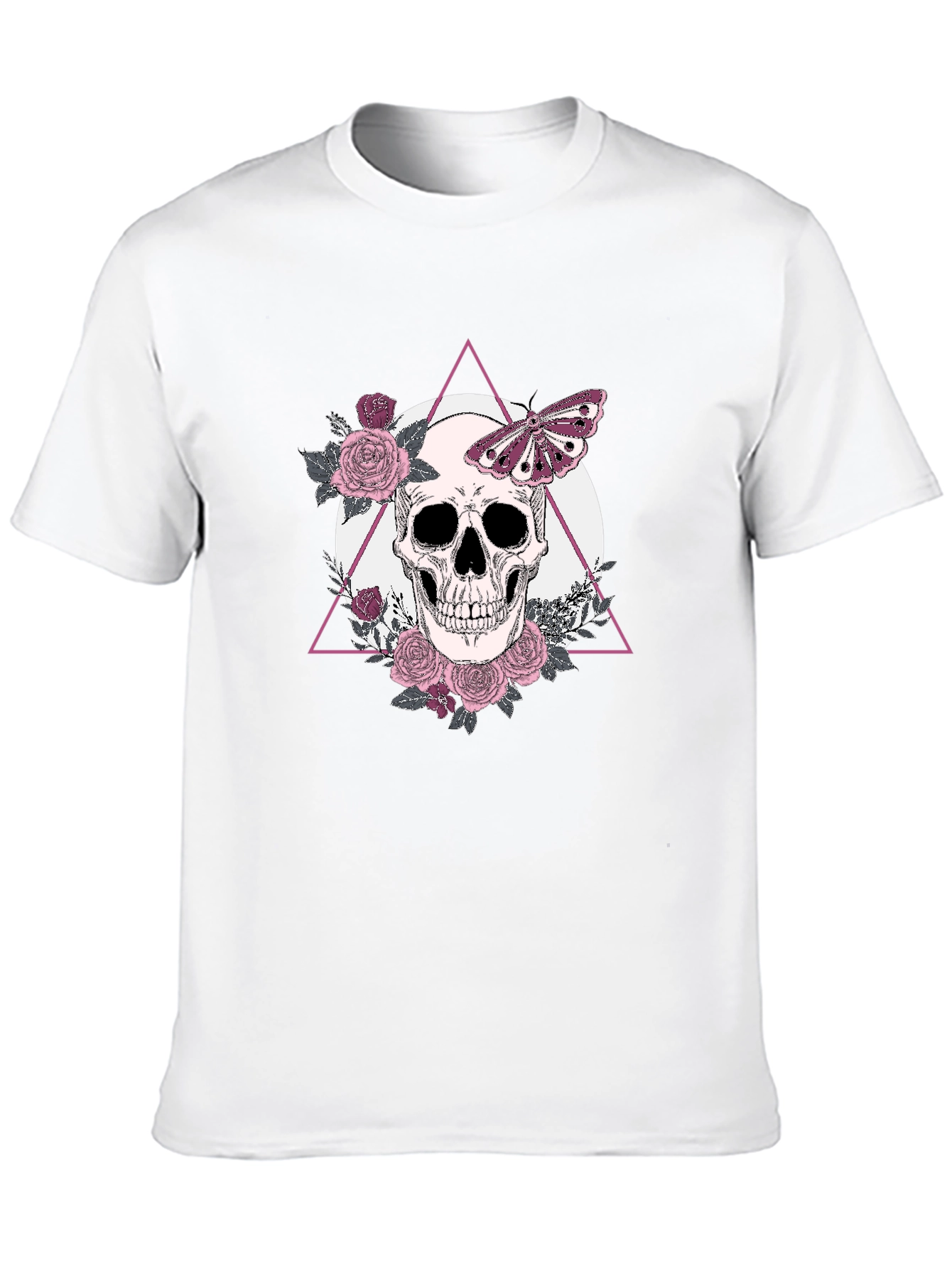 Skull & Butterfly Graphic Tee - 10