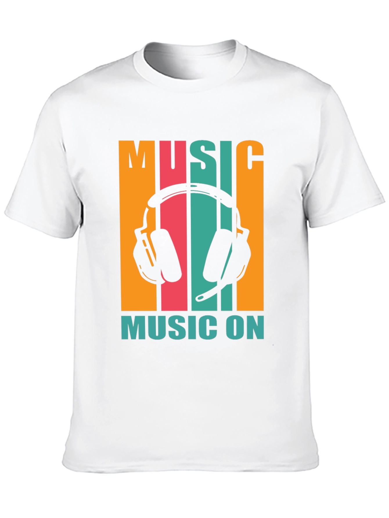 Black Music On Graphic Tee view 10