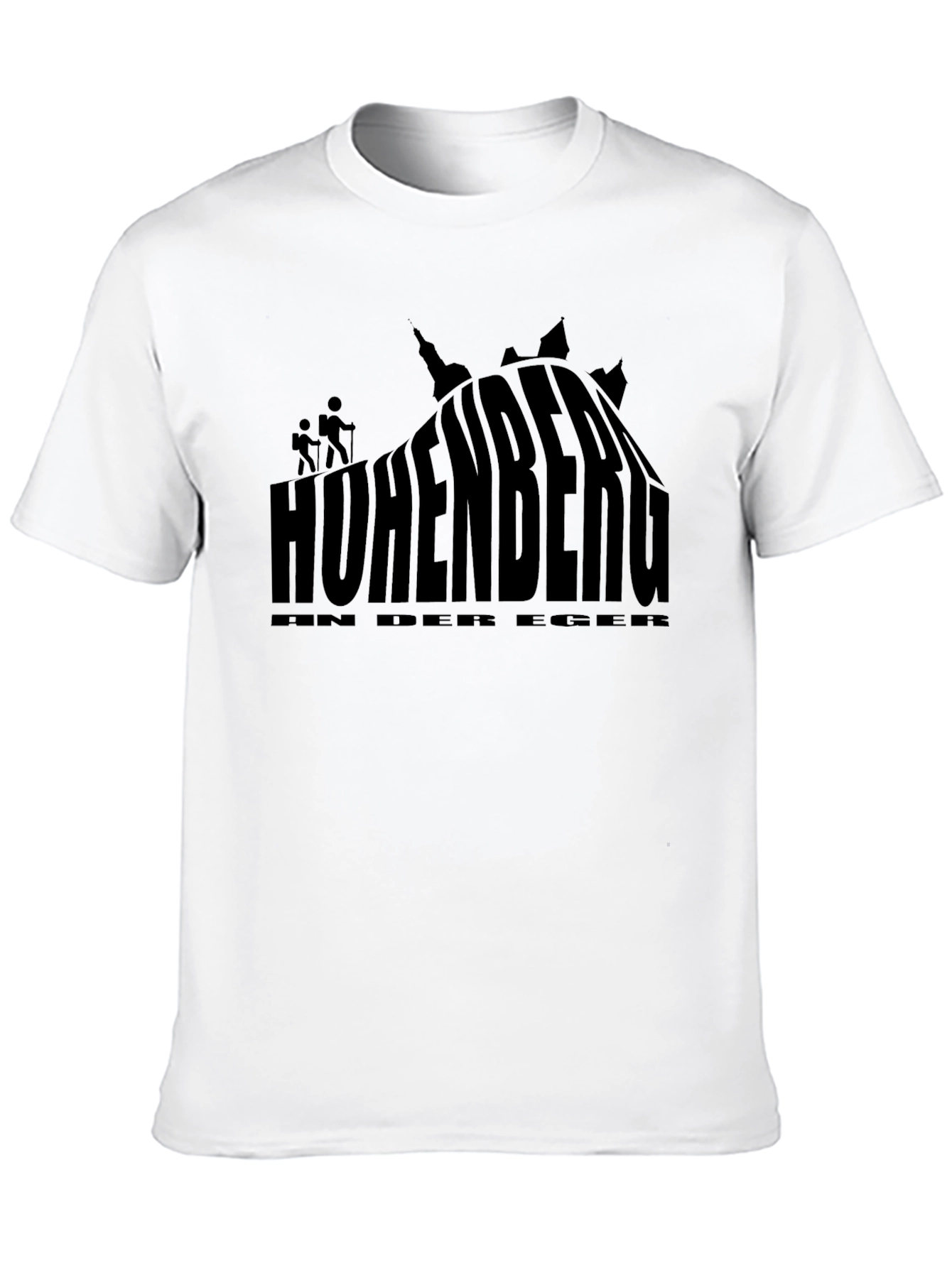 Hohenberg T-Shirt Black Crew Neck - 10
