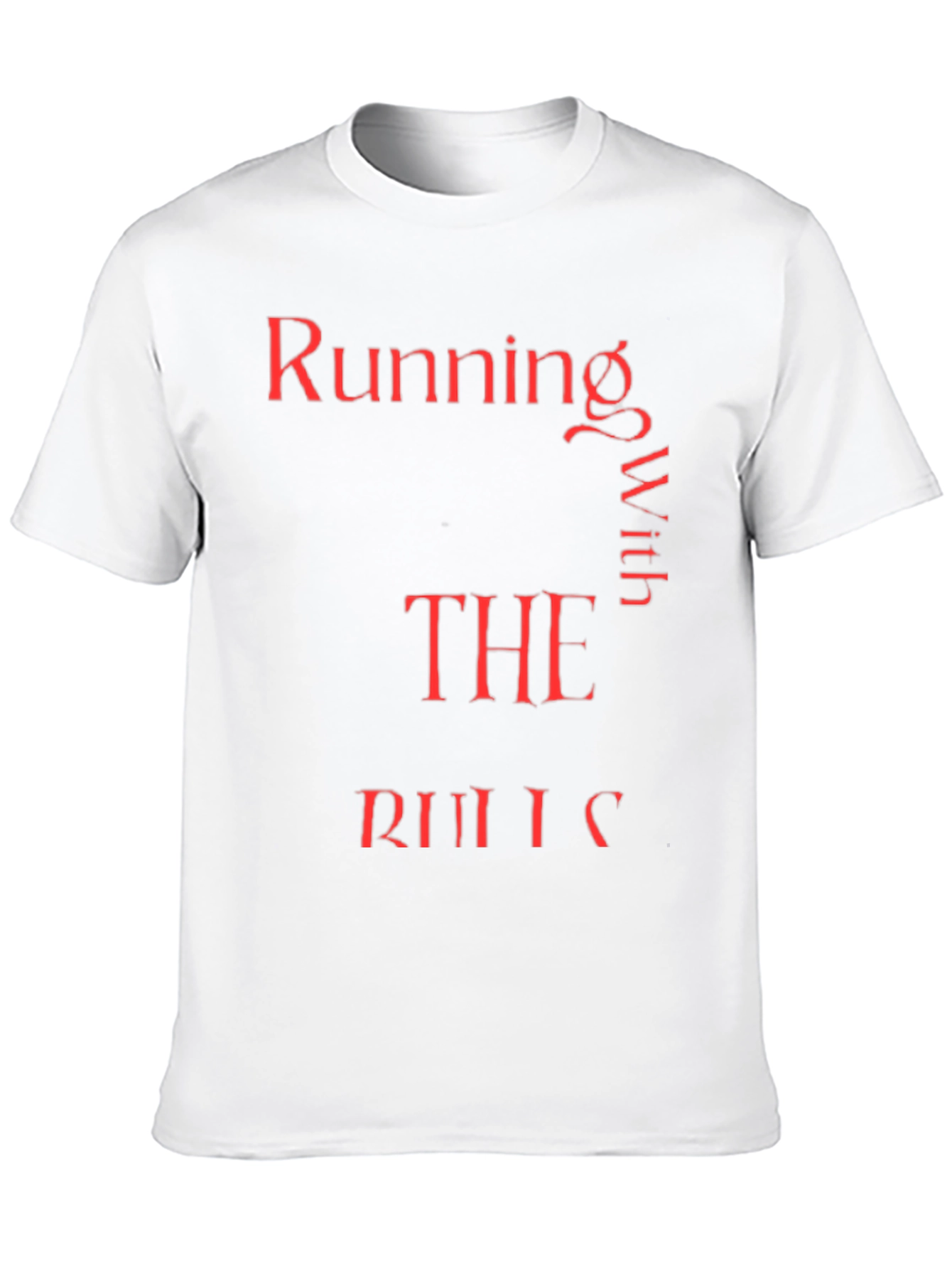 Black Running With The Rules Red Text Graphic Tee view 10