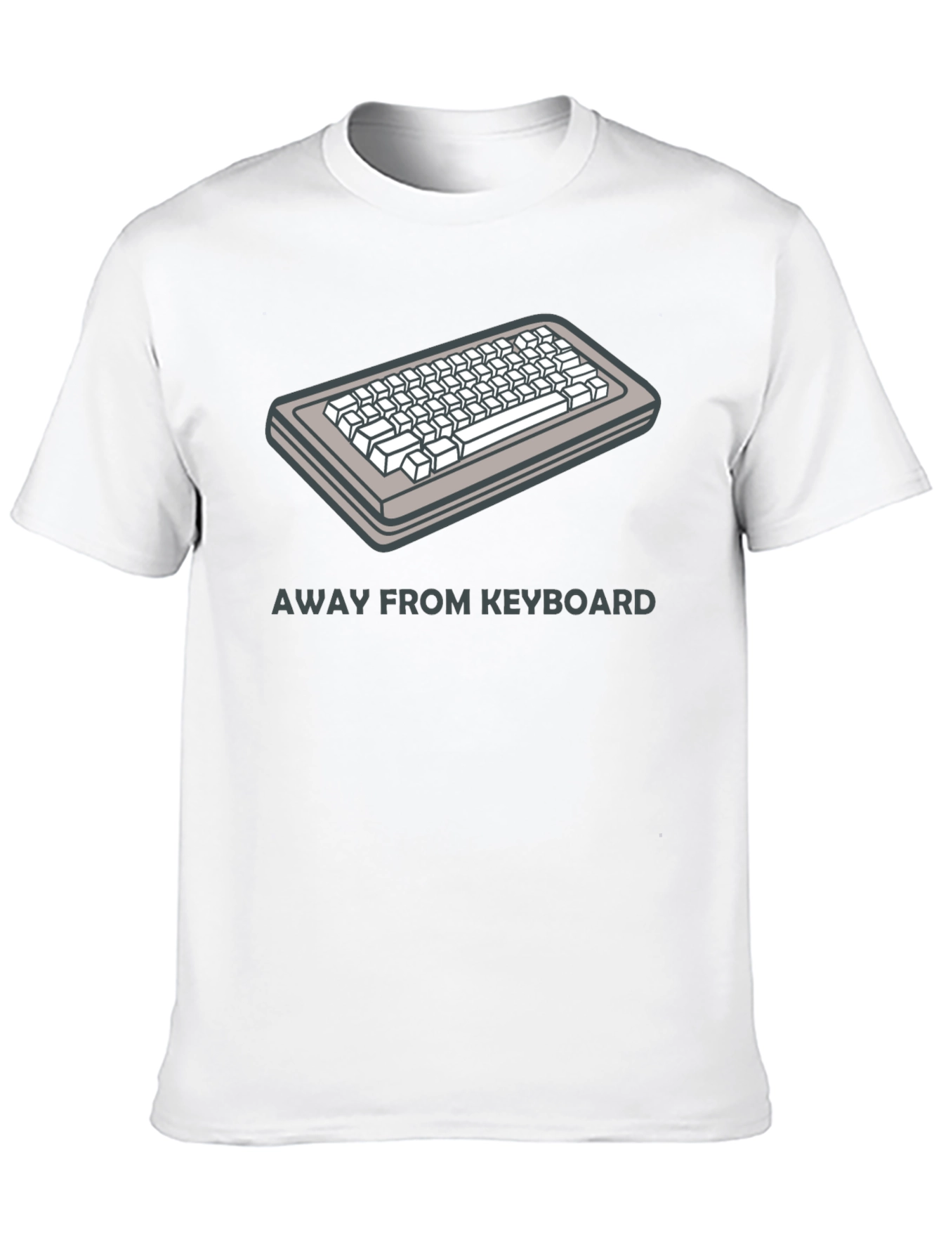 Black Away From Keyboard (AFK) Graphic Tee view 10