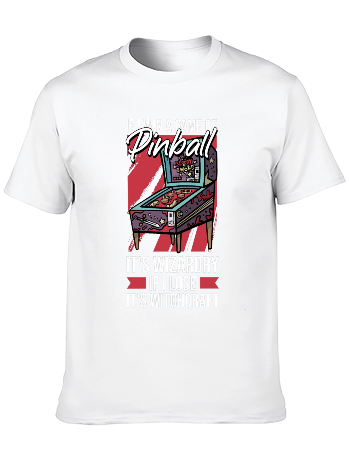 Black Pinball Wizardry Graphic Tee view 10
