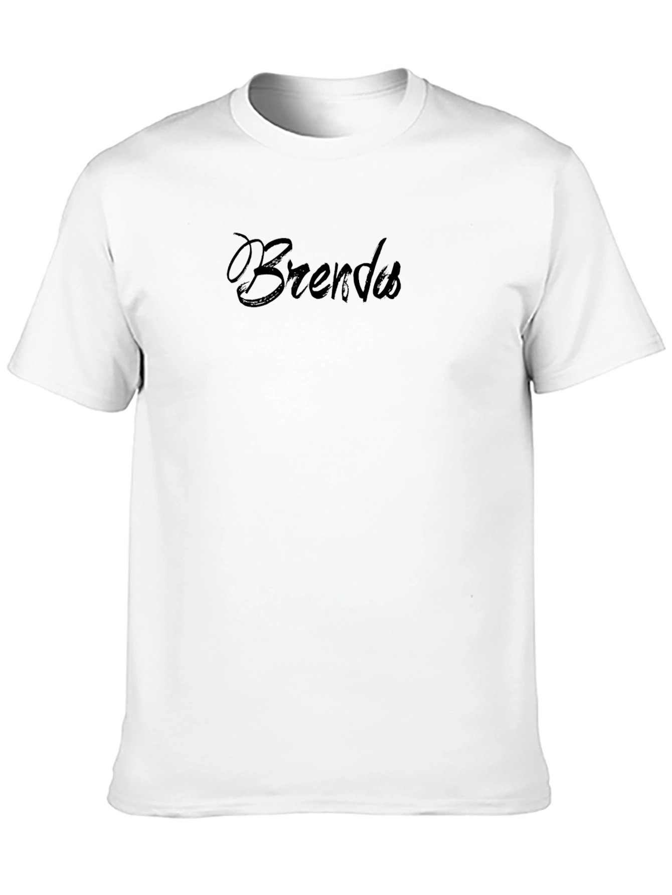 Black Brenda Black T-Shirt - Personalized Custom Tee view 10