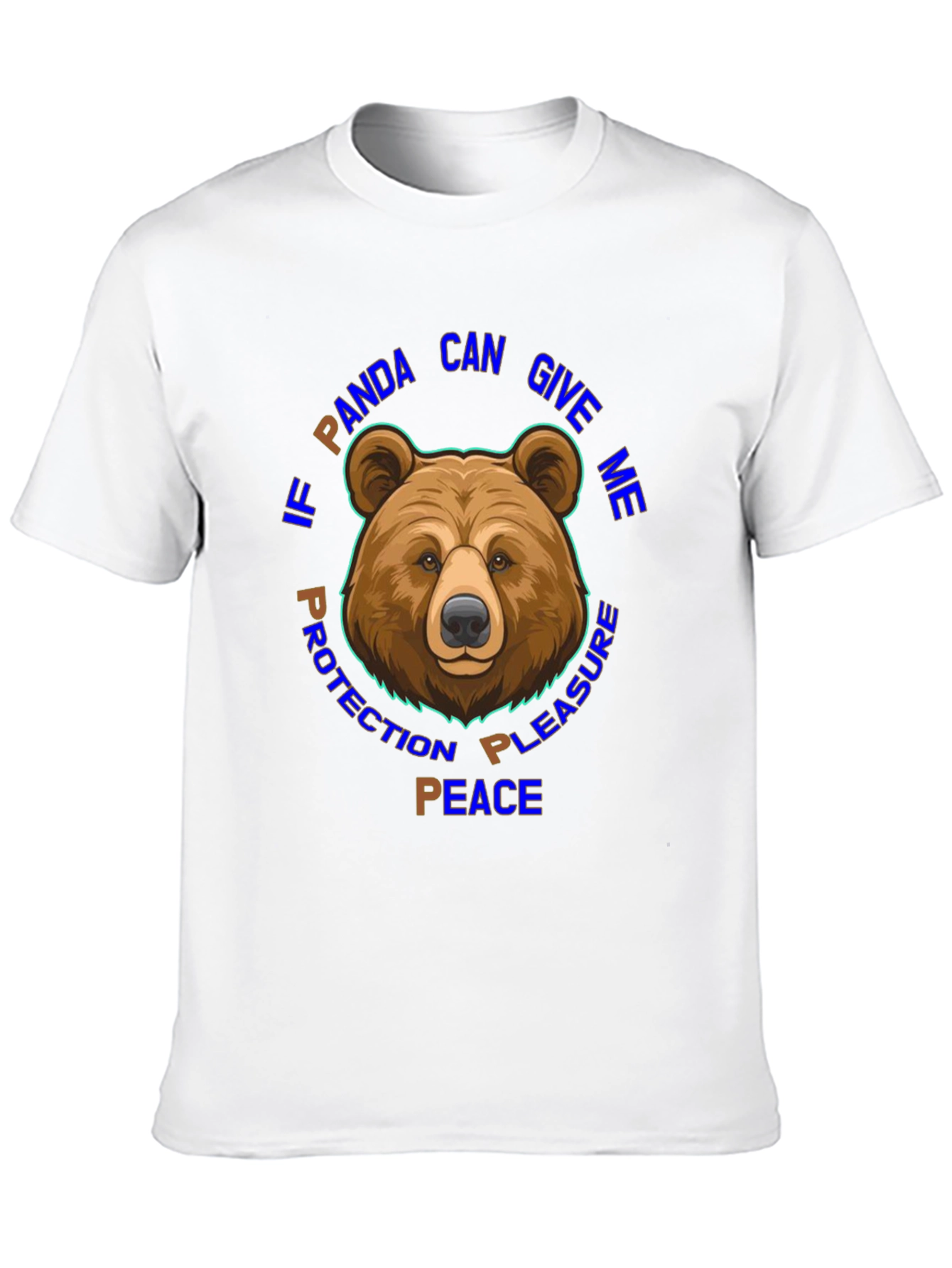 Black Panda Protection Graphic Tee view 10