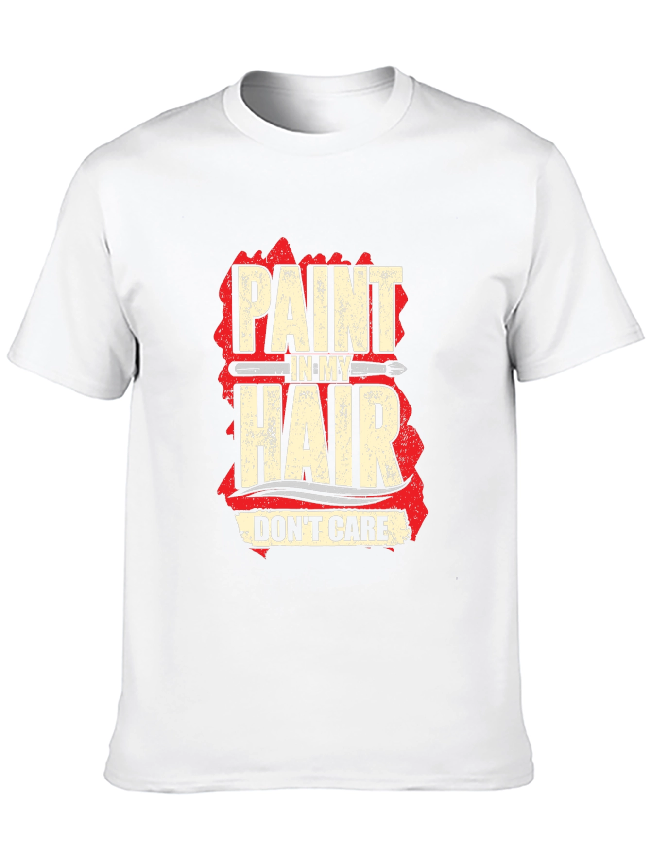 Black Paint in My Hair, Don't Care T-Shirt view 10