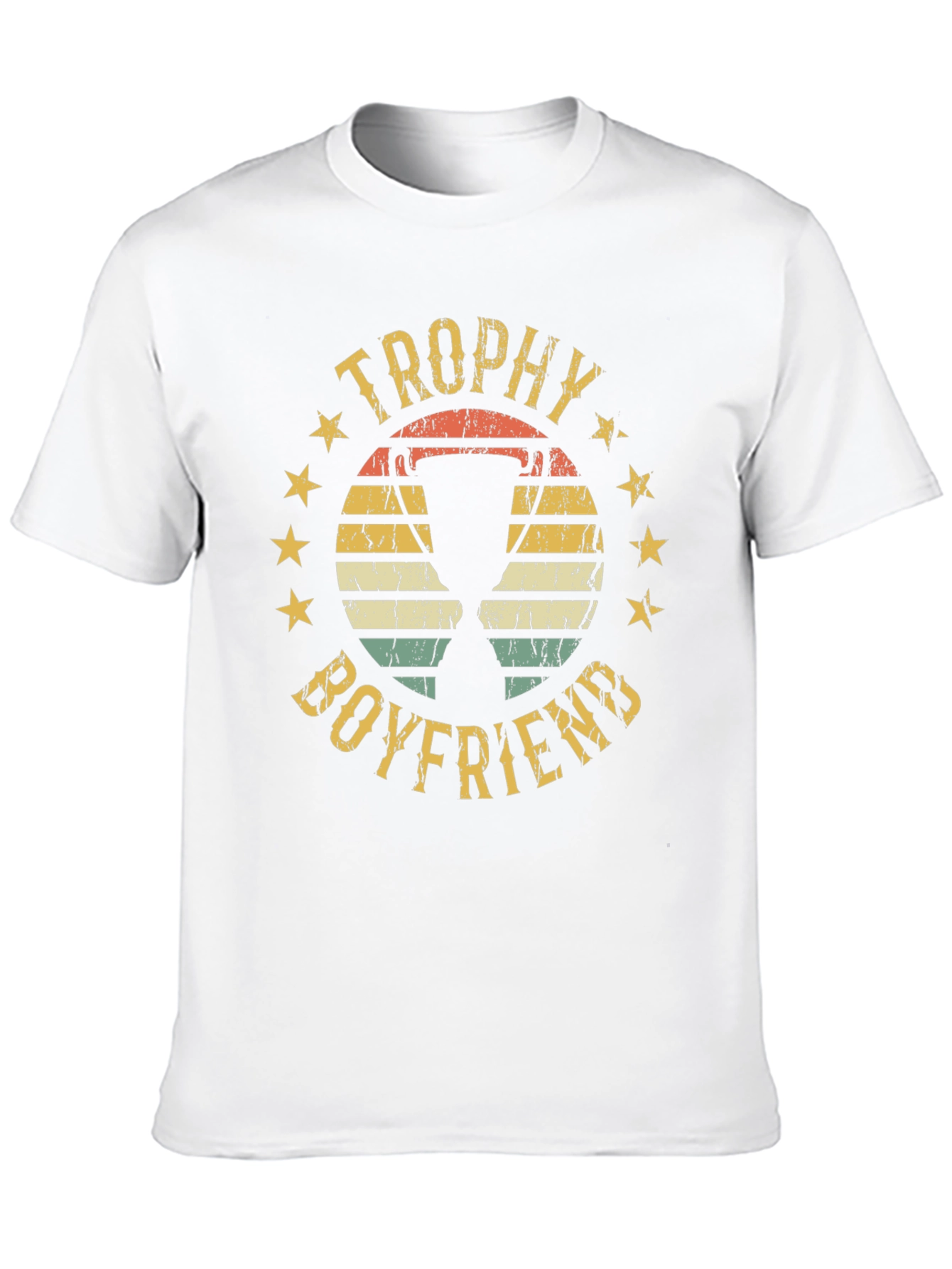 Black Trophy Boyfriend Retro Graphic Tee view 10