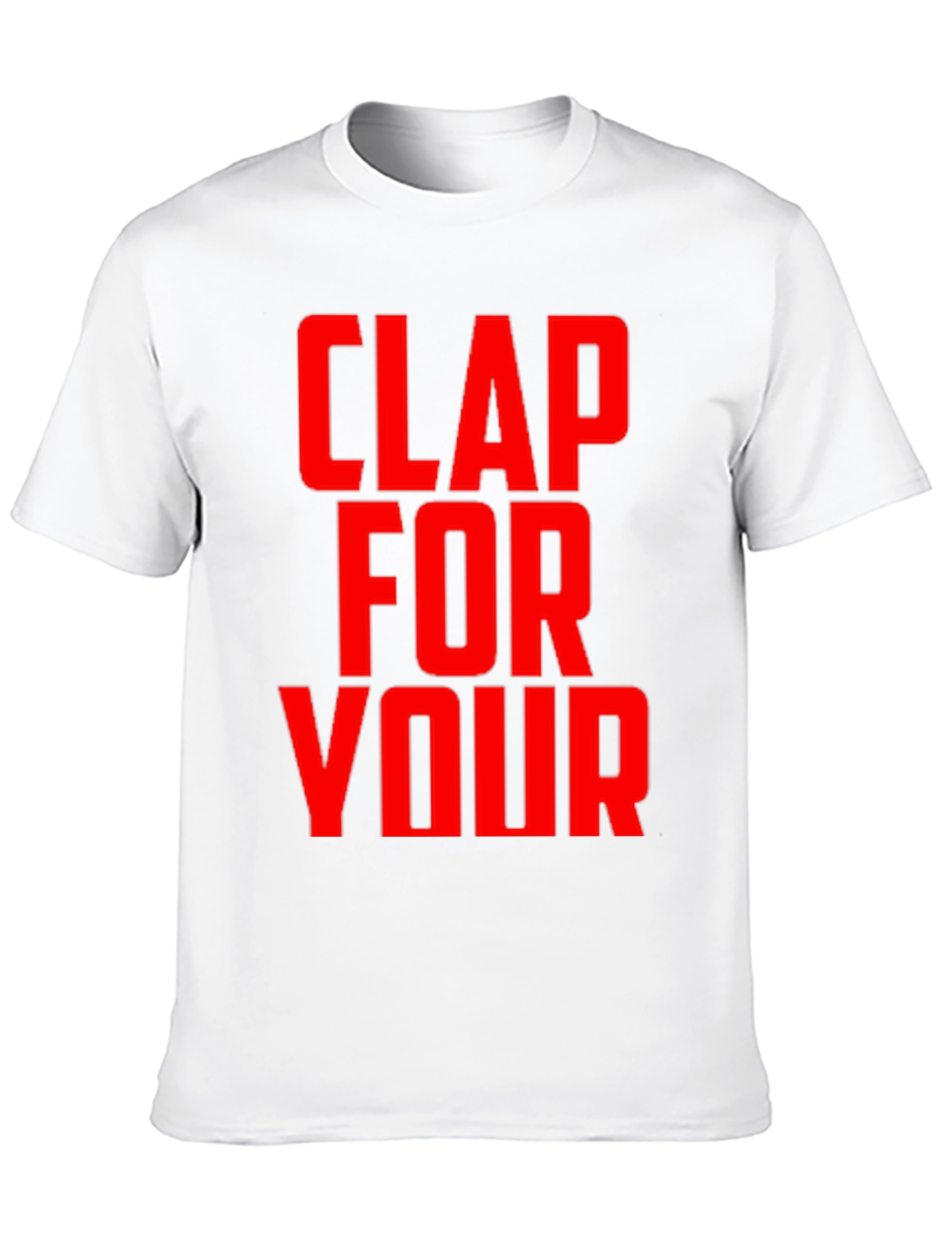 Black Clap For Your T-Shirt - Bold Graphic Tee view 10