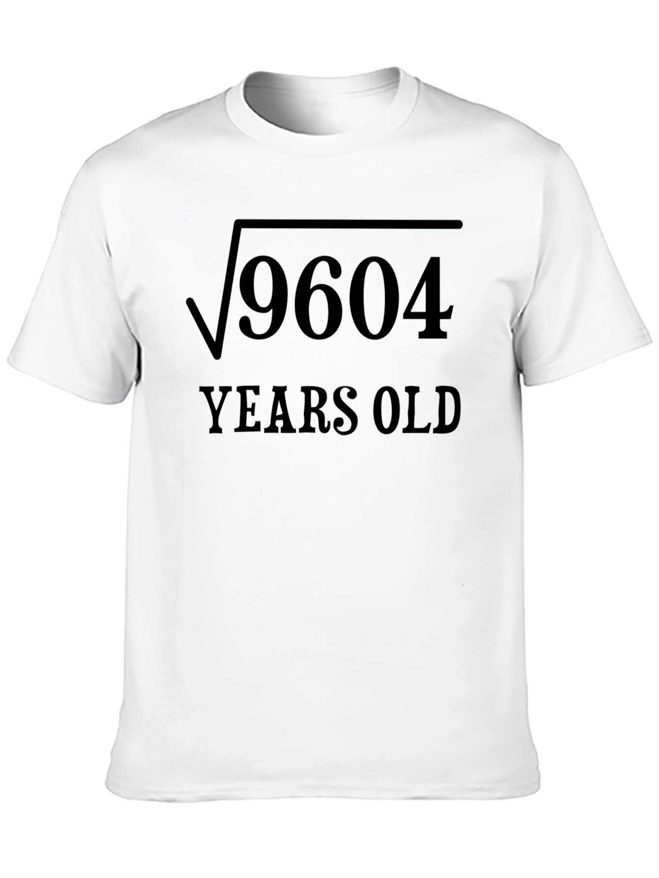 Black Funny Math Birthday T-Shirt - Square Root 9604 view 10