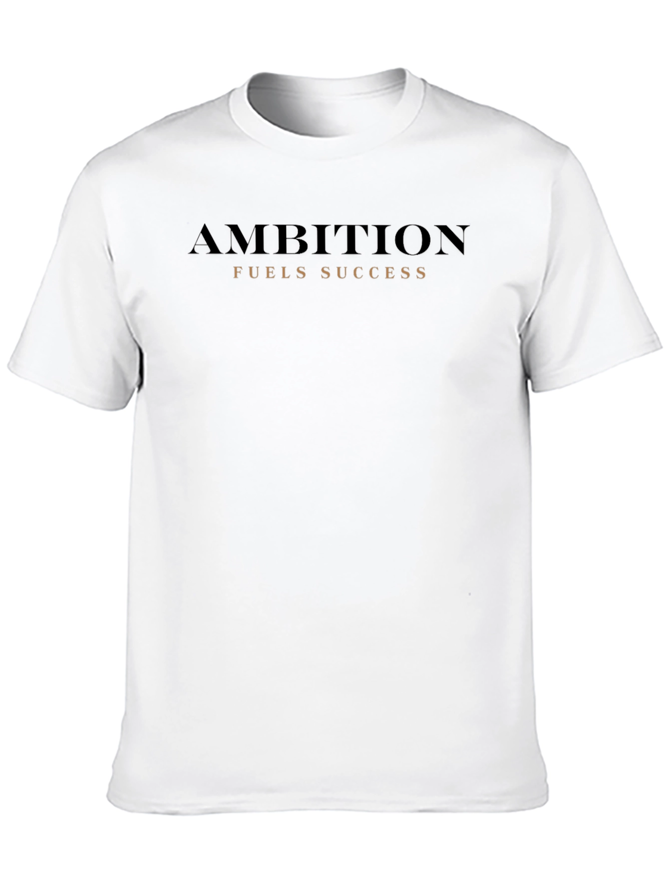Black Ambition Fuels Success Black T-Shirt view 10
