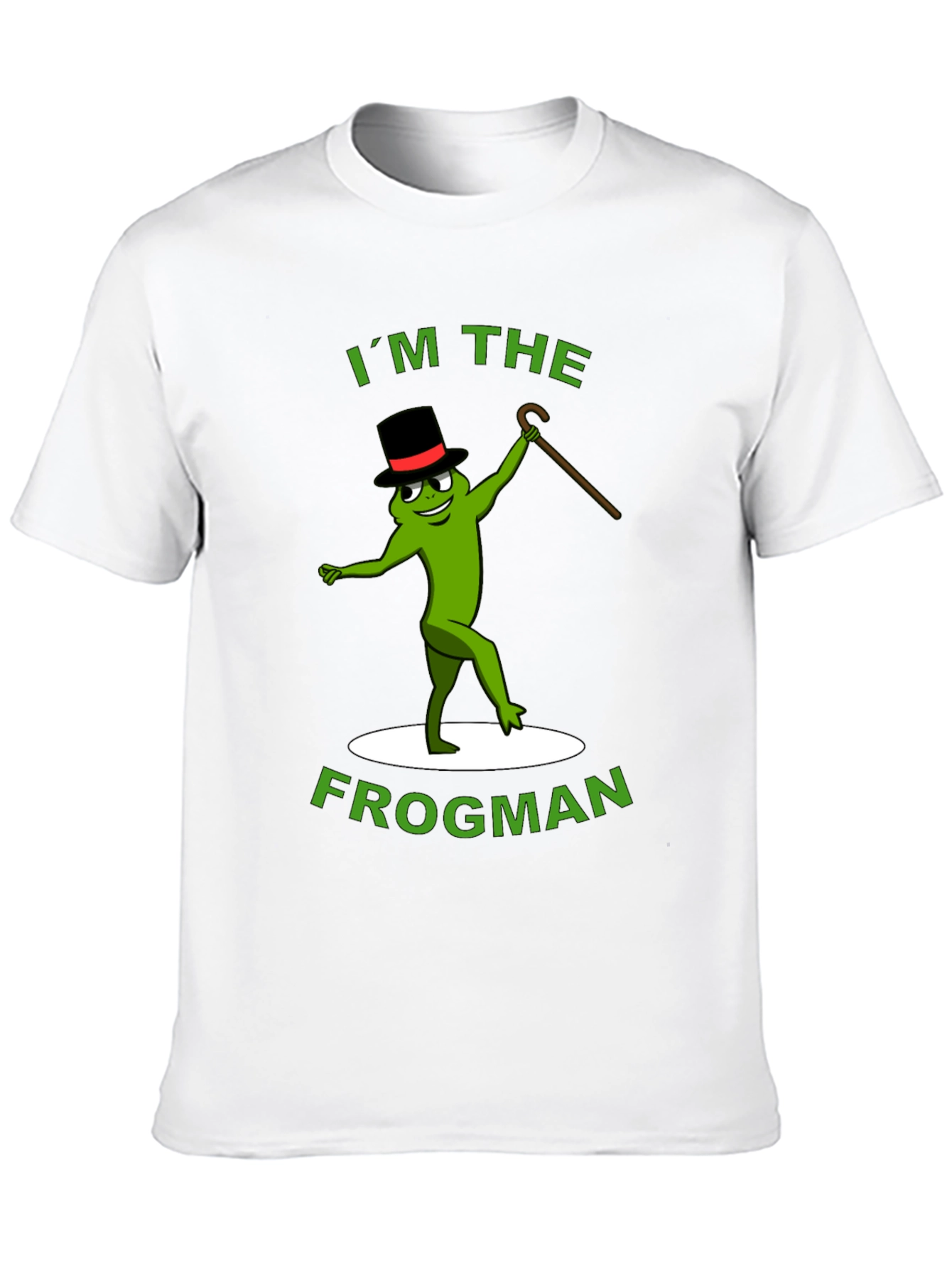 Black I'm The Frogman T-Shirt view 10