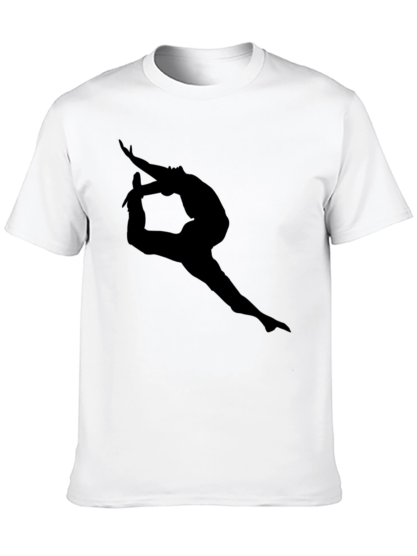 Black Black Dancer Silhouette T-Shirt view 10