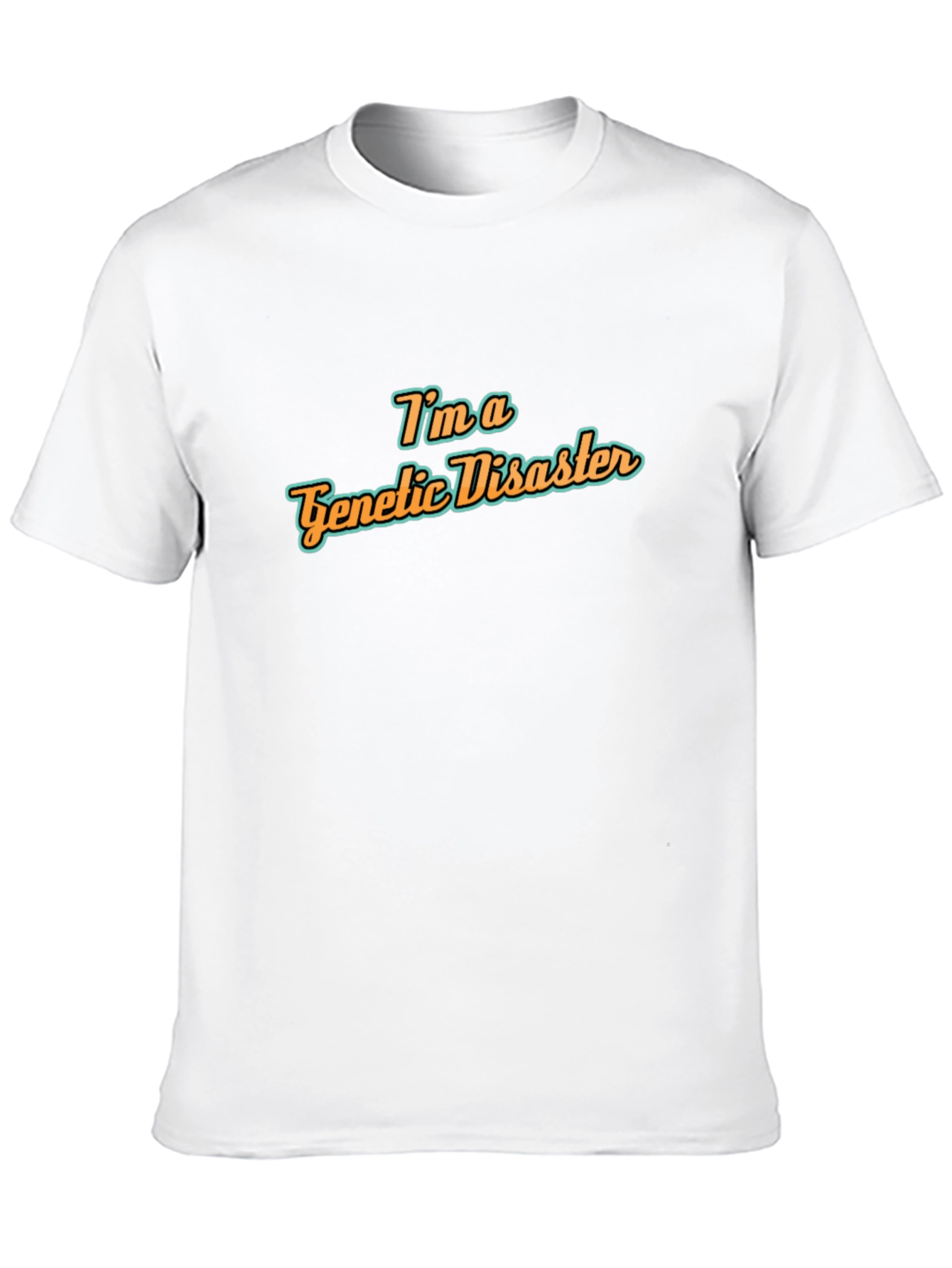 Black Genetic Disaster Black T-Shirt view 10