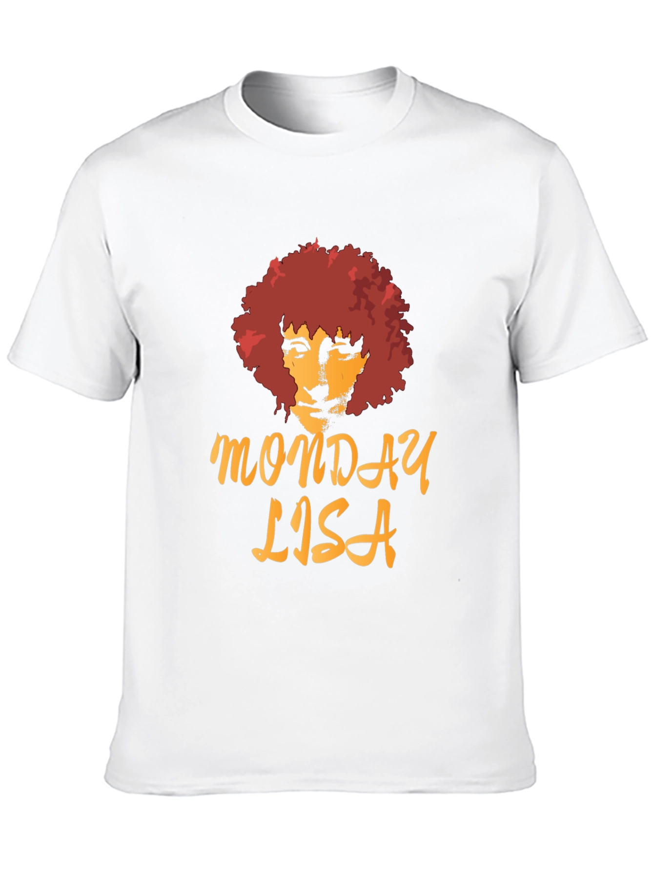 Black Monday Lisa Graphic T-Shirt - Black view 10