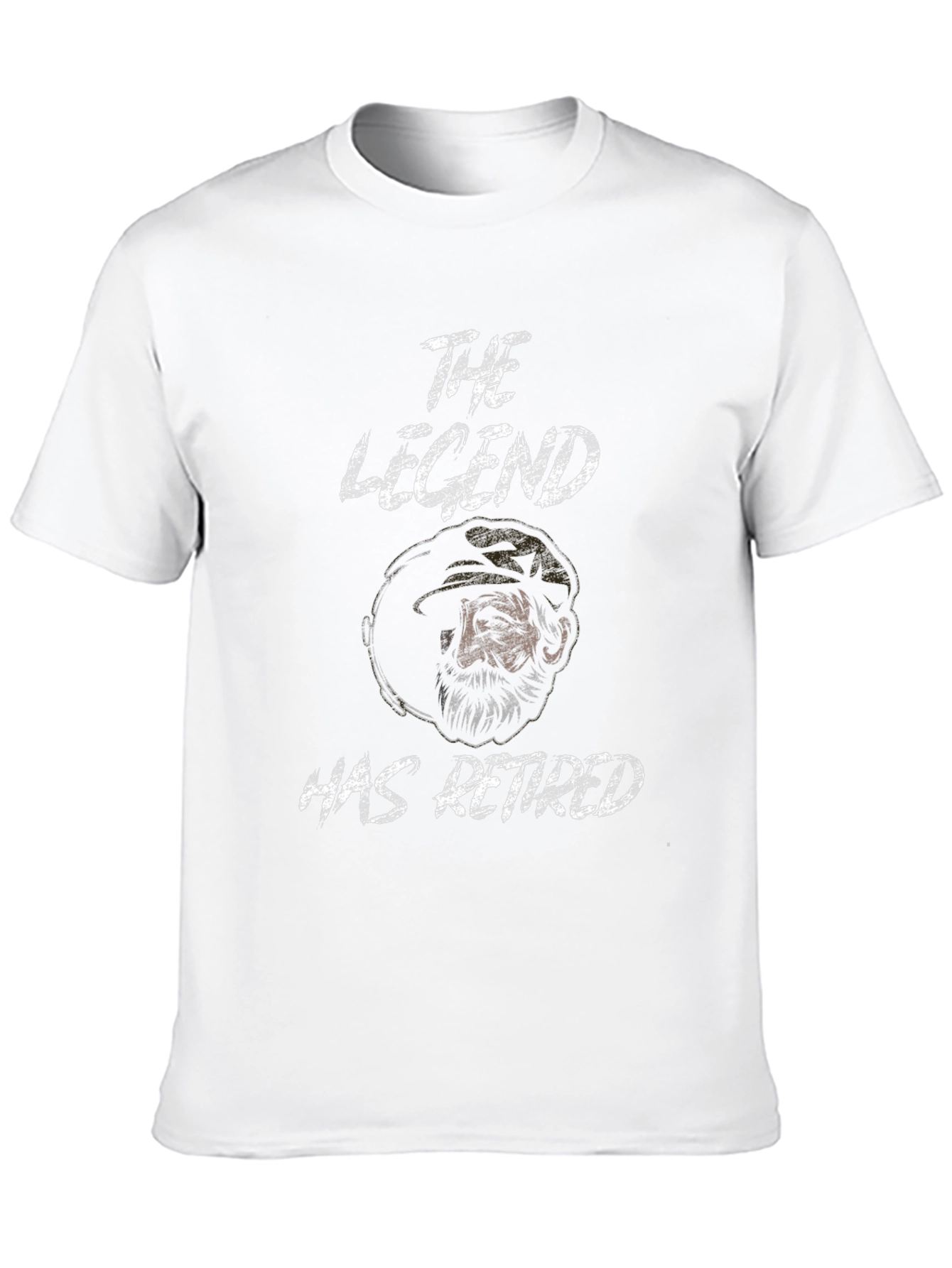 Black The Legend Has Retired Graphic T-Shirt view 10