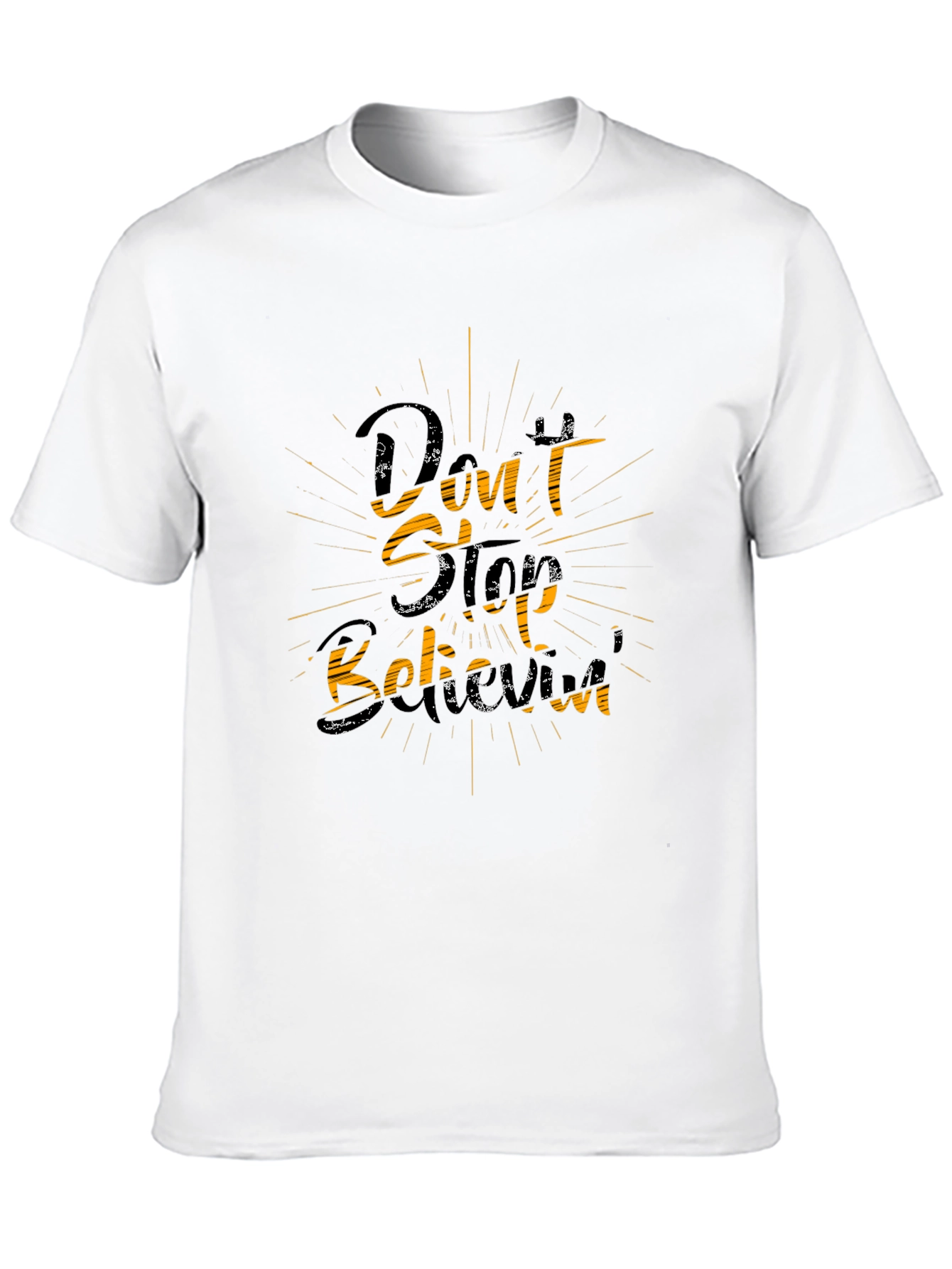 Black Don't Stop Believin' Graphic Tee view 10