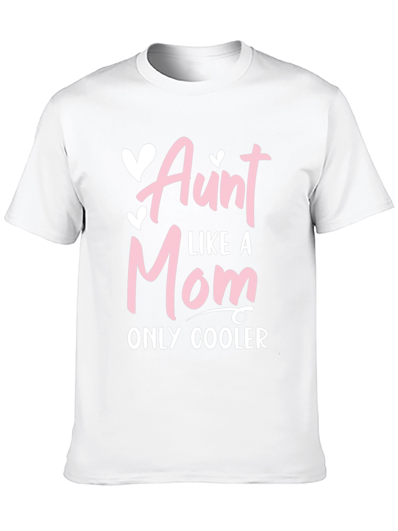 Black Aunt Like a Mom Only Cooler Tee view 10