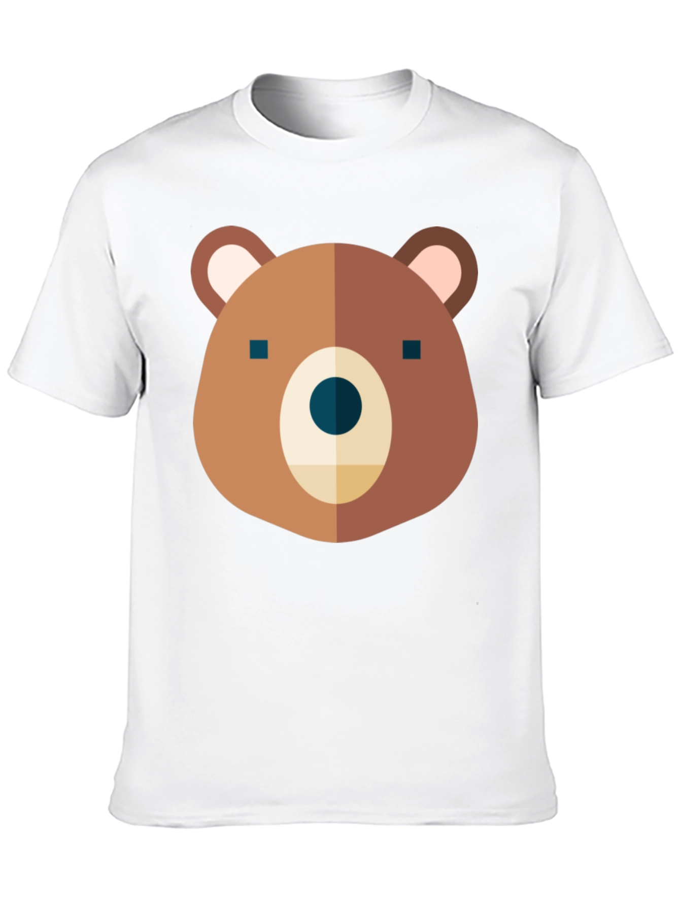 Black Bear Graphic Black T-Shirt - Soft Cotton Tee view 10