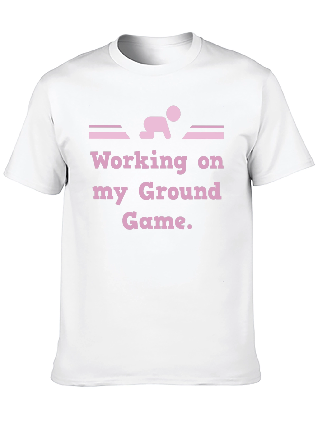 Black Working on My Ground Game T-Shirt view 10