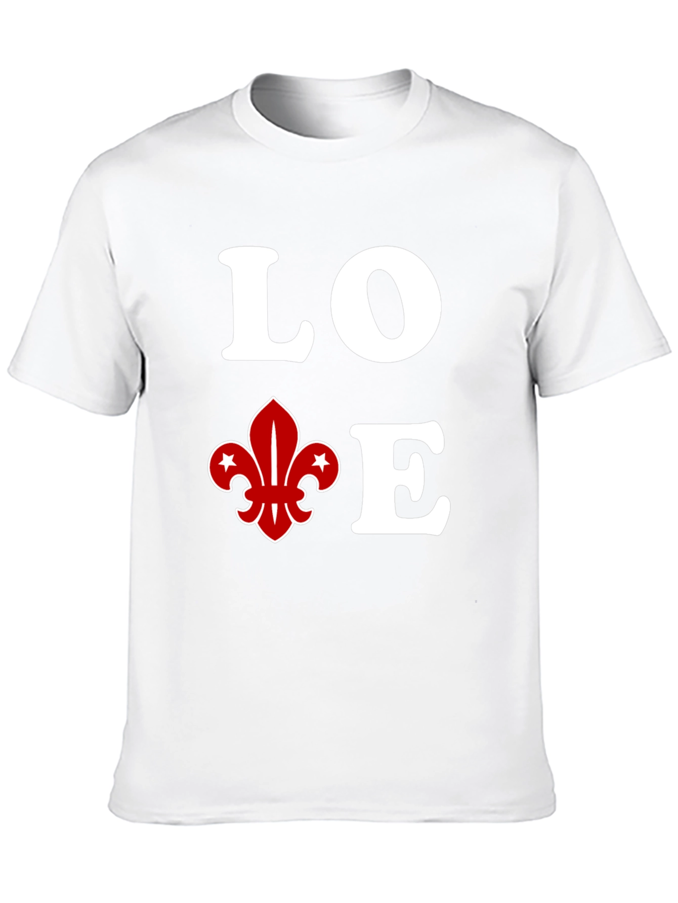 Black Love Fleur-de-Lis Graphic Tee view 10