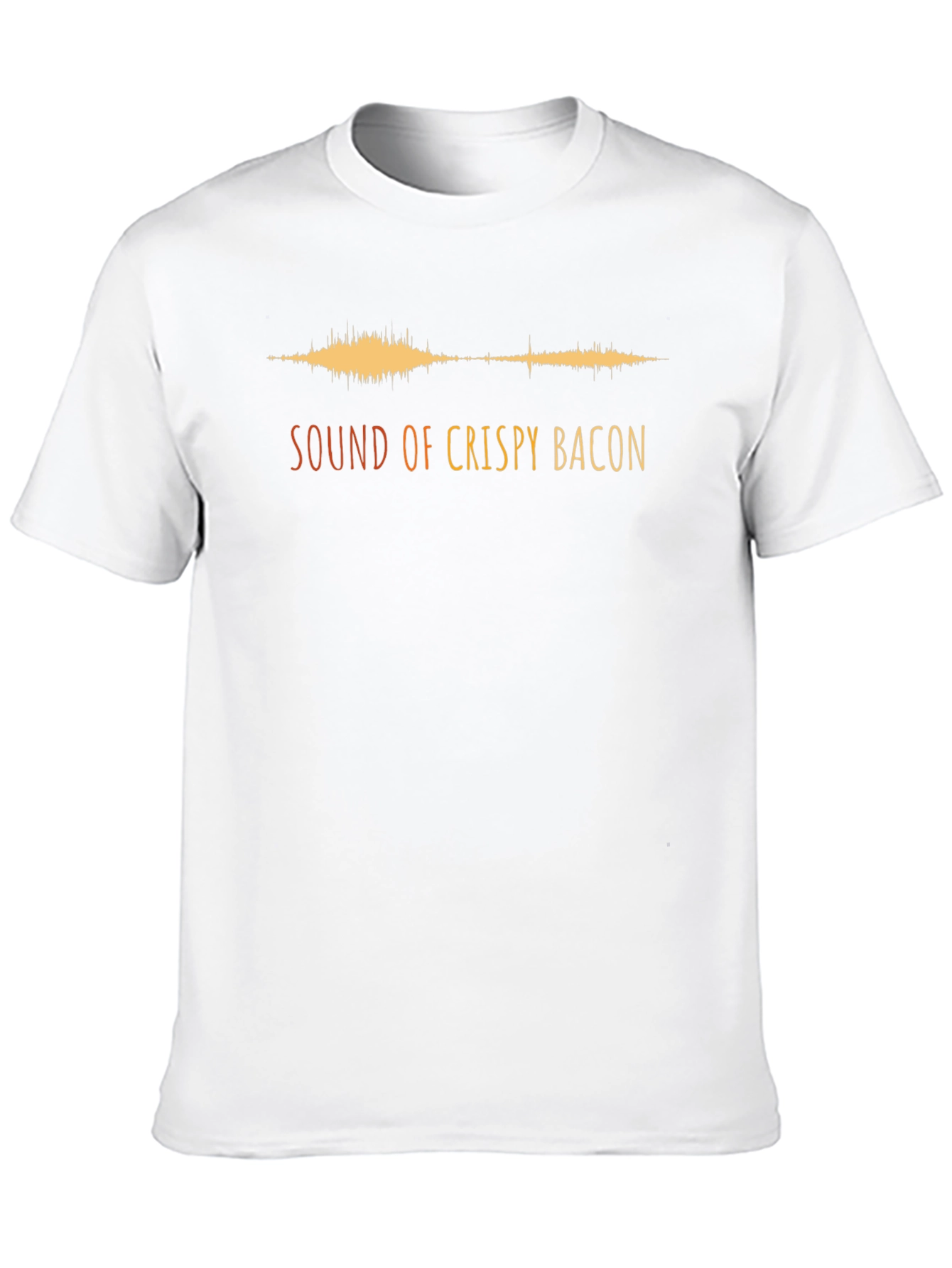 Black Crispy Bacon Soundwave Graphic Tee view 10