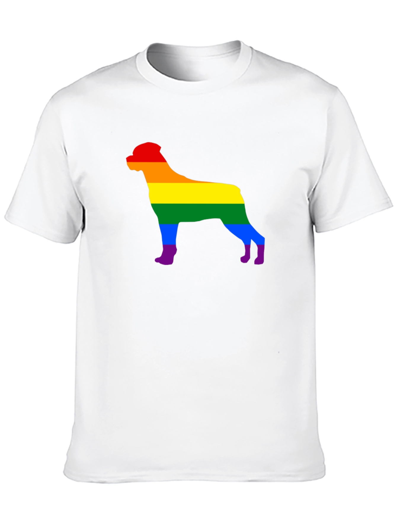 Rottweiler Pride Rainbow T-Shirt - 10