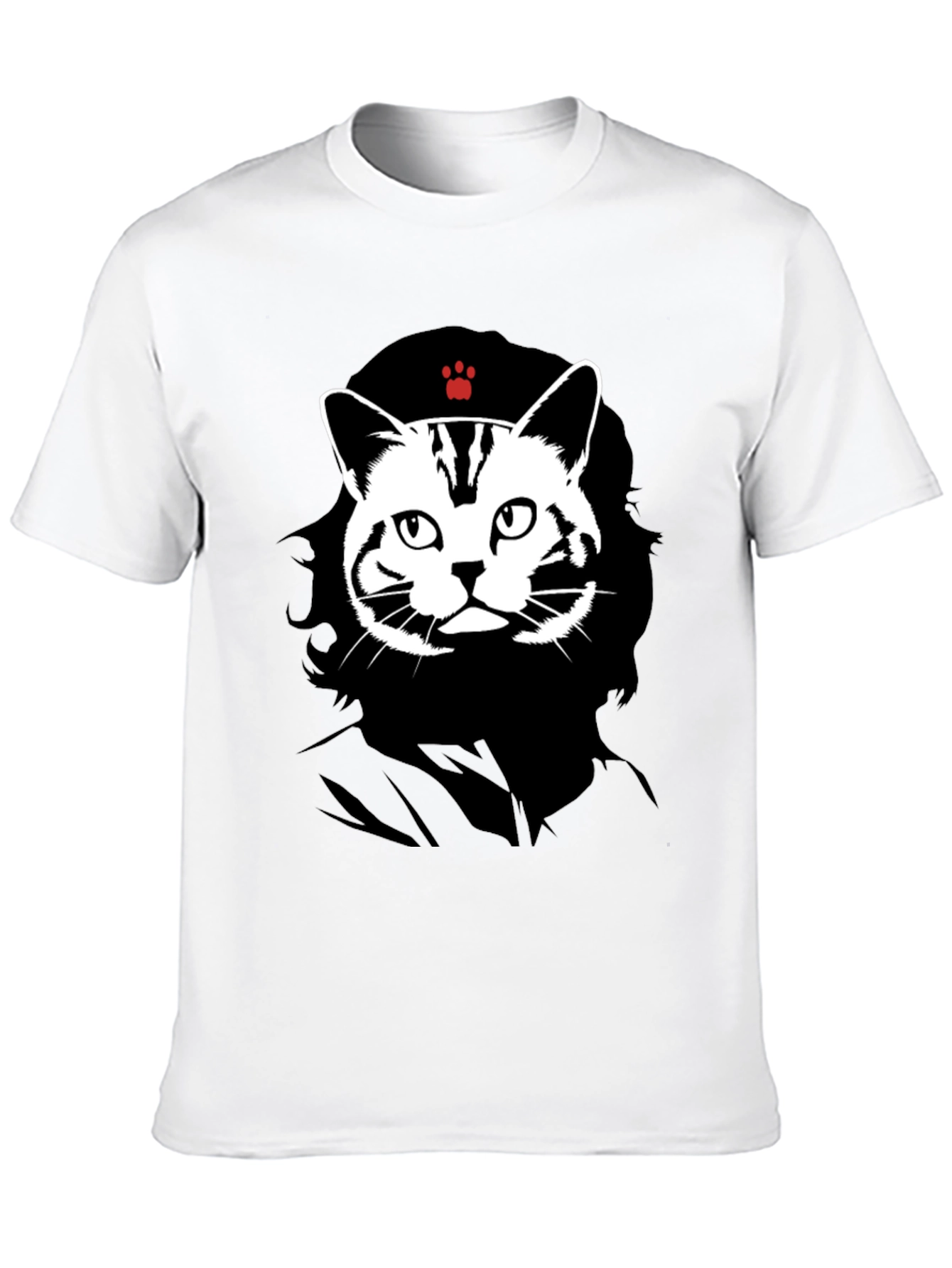 Black Cat Guevara Graphic T-Shirt view 10