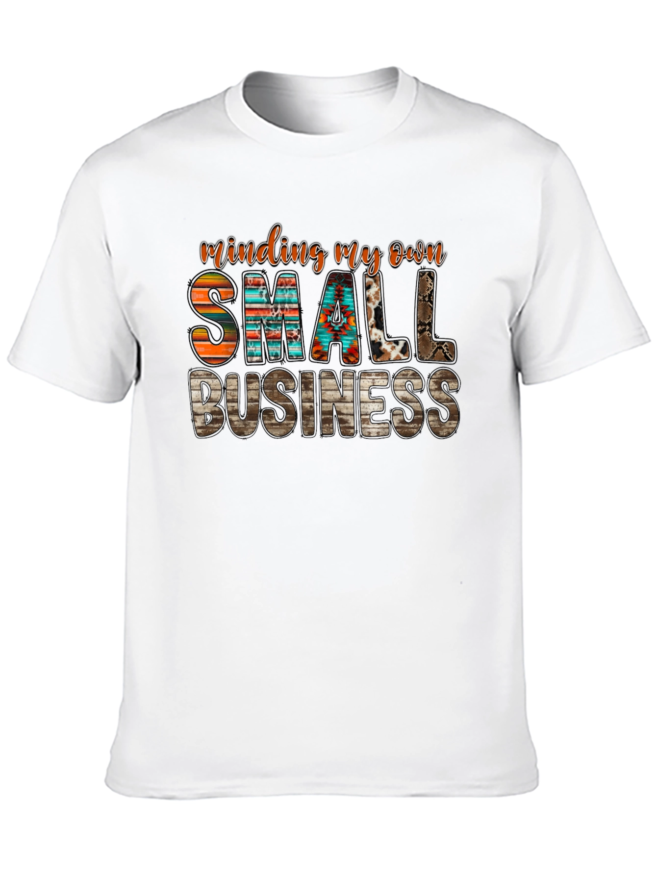Black Small Business Graphic Tee view 10