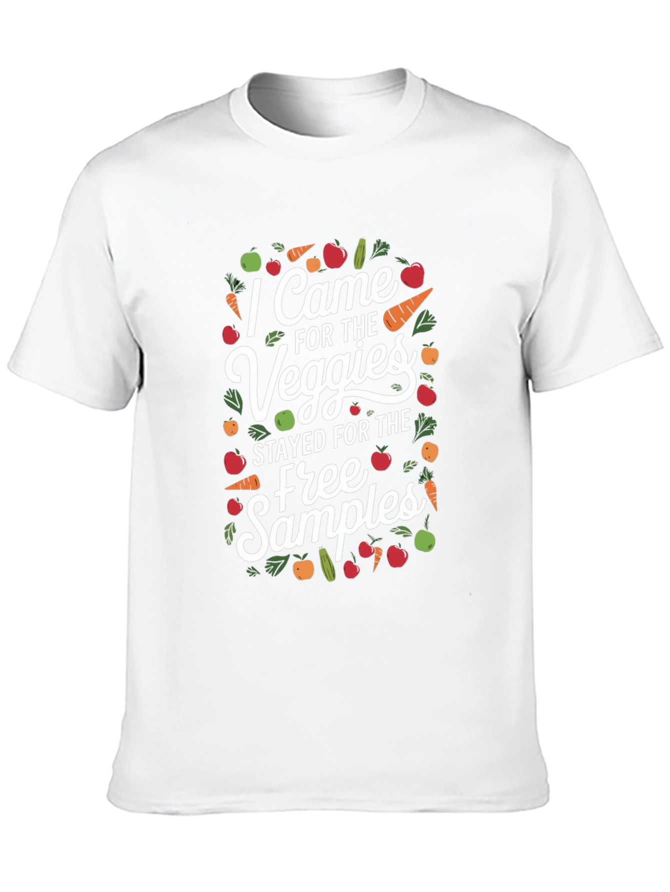 Black Veggie Lover's T-Shirt - Free Samples! view 10