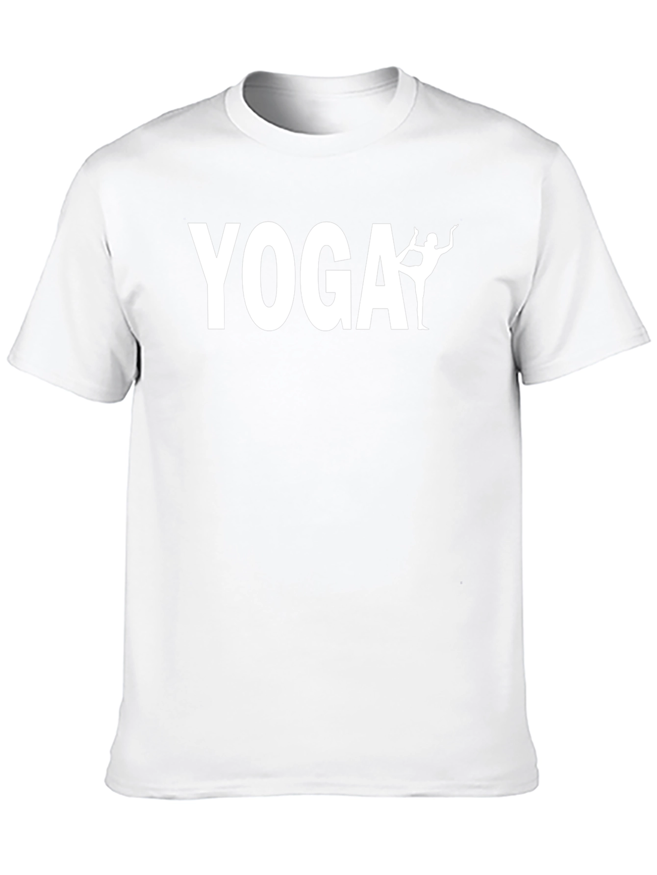 Black Yoga Graphic T-Shirt - Soft Cotton Blend view 10