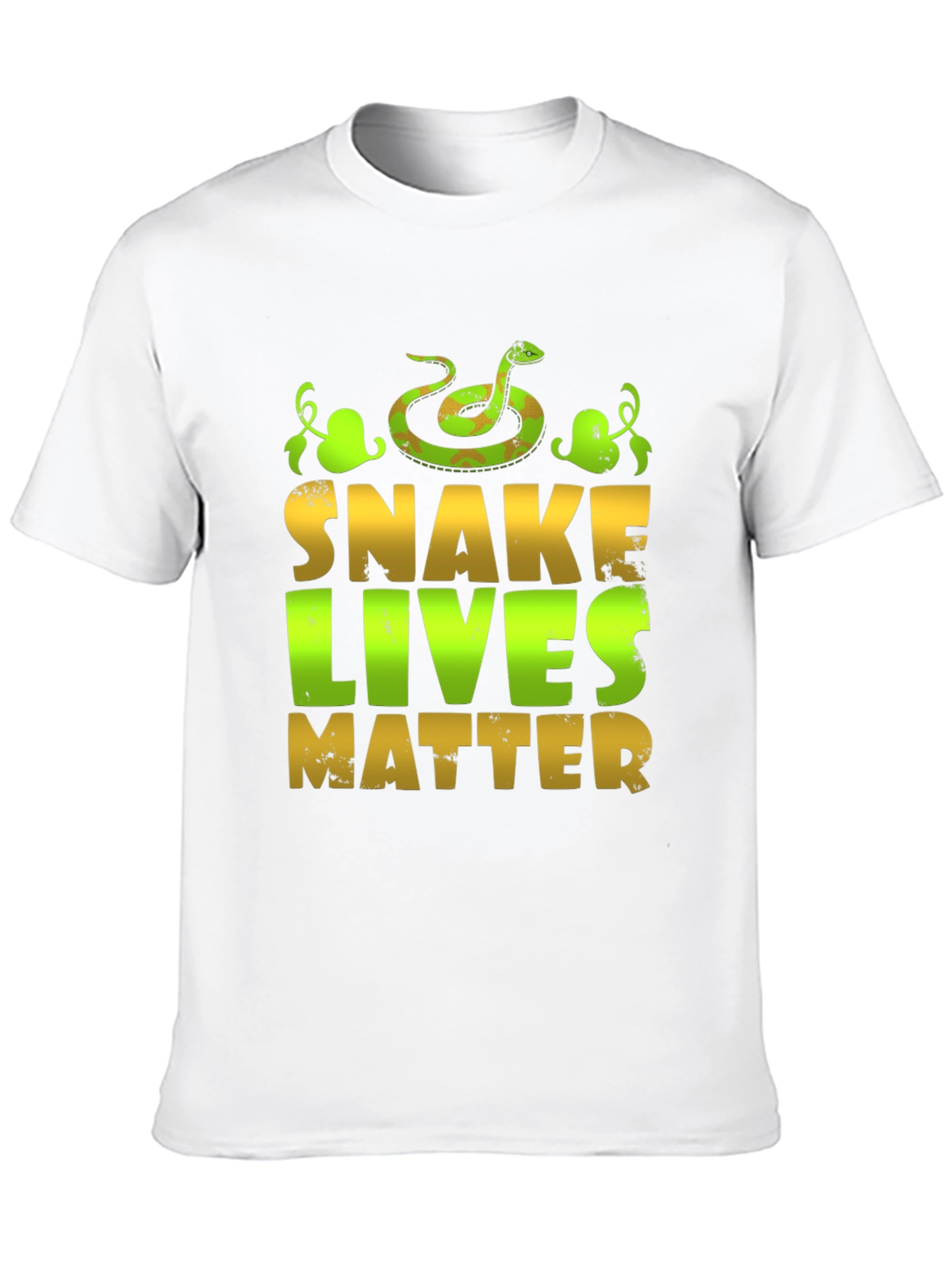 Black Snake Lives Matter Graphic T-Shirt view 10