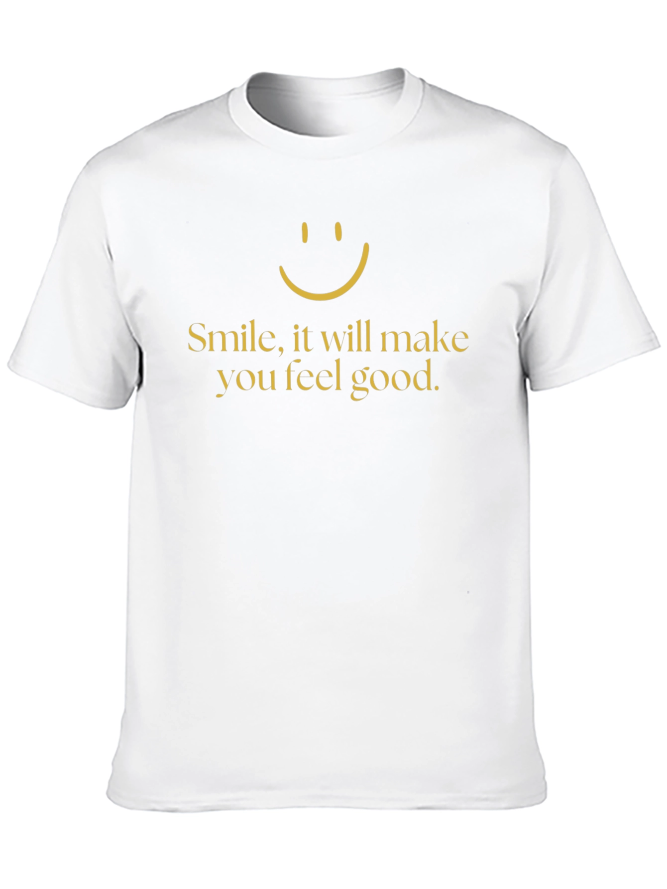 Black Smile Feel Good Black Graphic Tee view 10