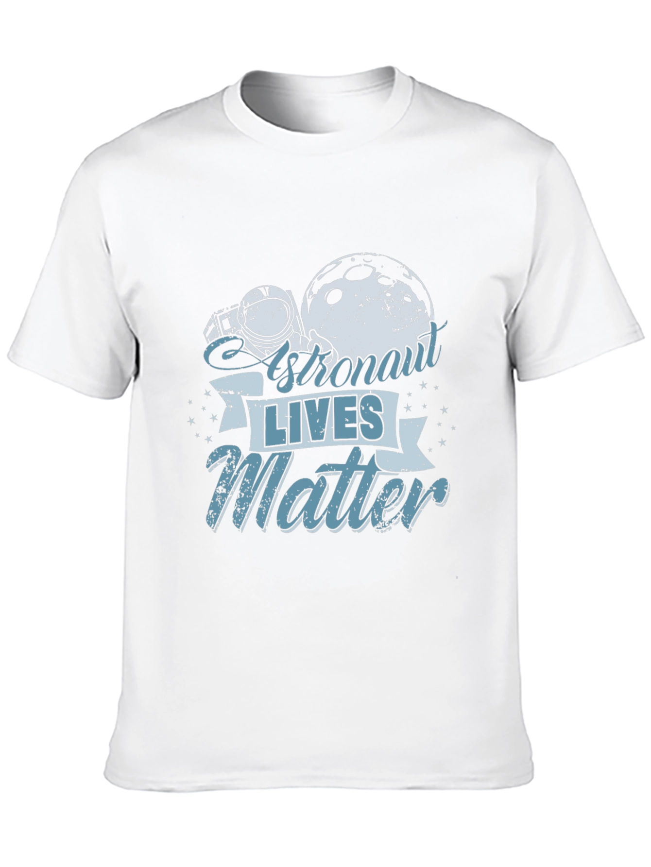 Astronaut Lives Matter Graphic T-Shirt - Space Theme - 10