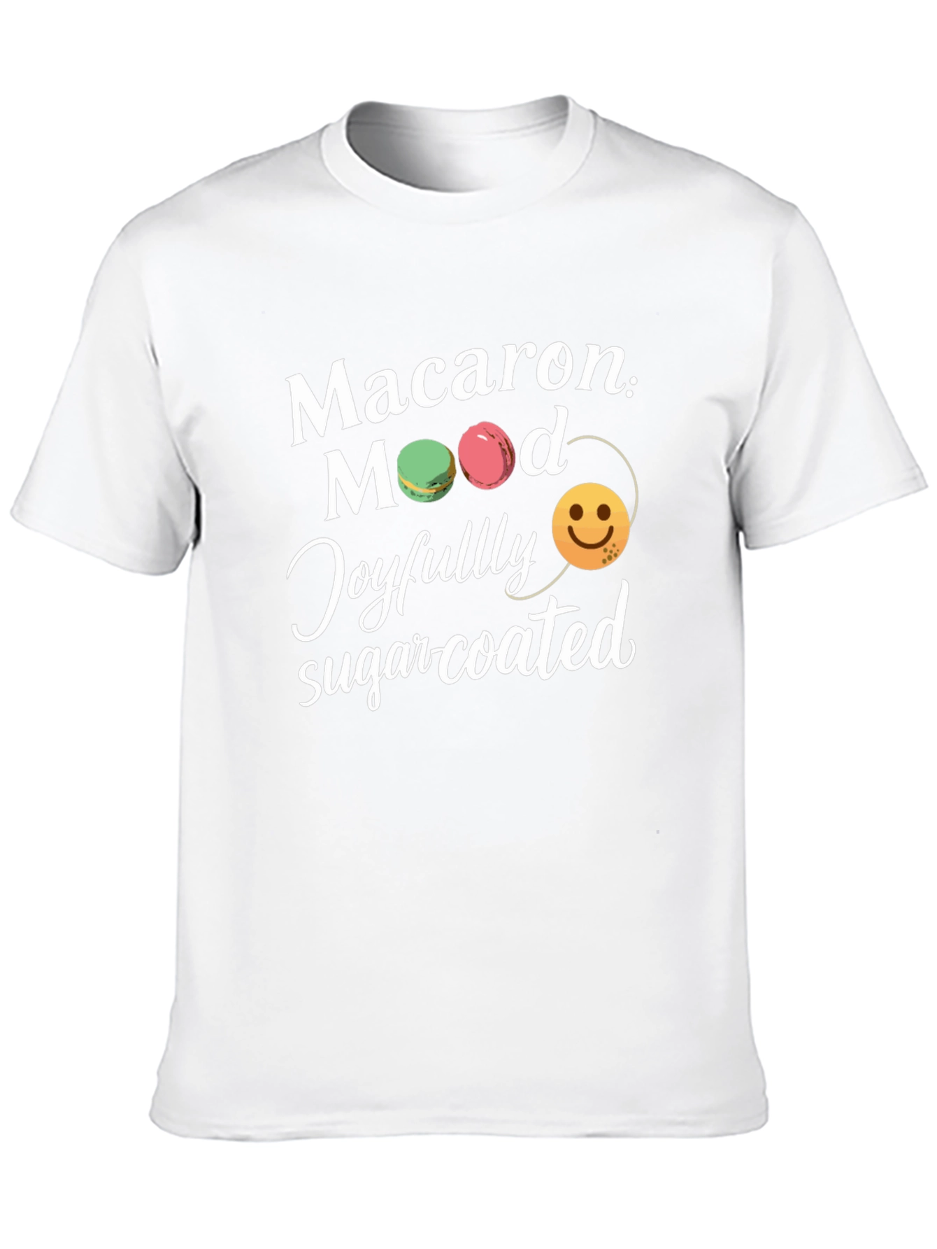 Macaron Mood Graphic Tee - Sweet Treat Shirt - 10