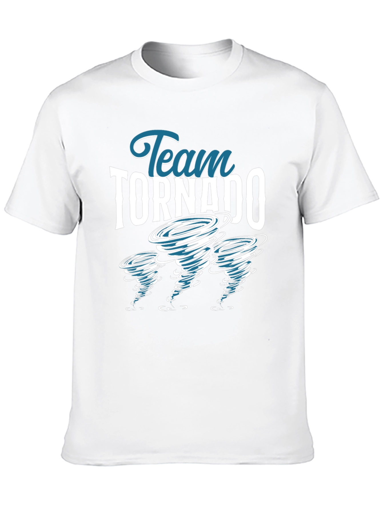 Black Team Tornado Graphic Tee - Stylish Cotton T-Shirt view 10