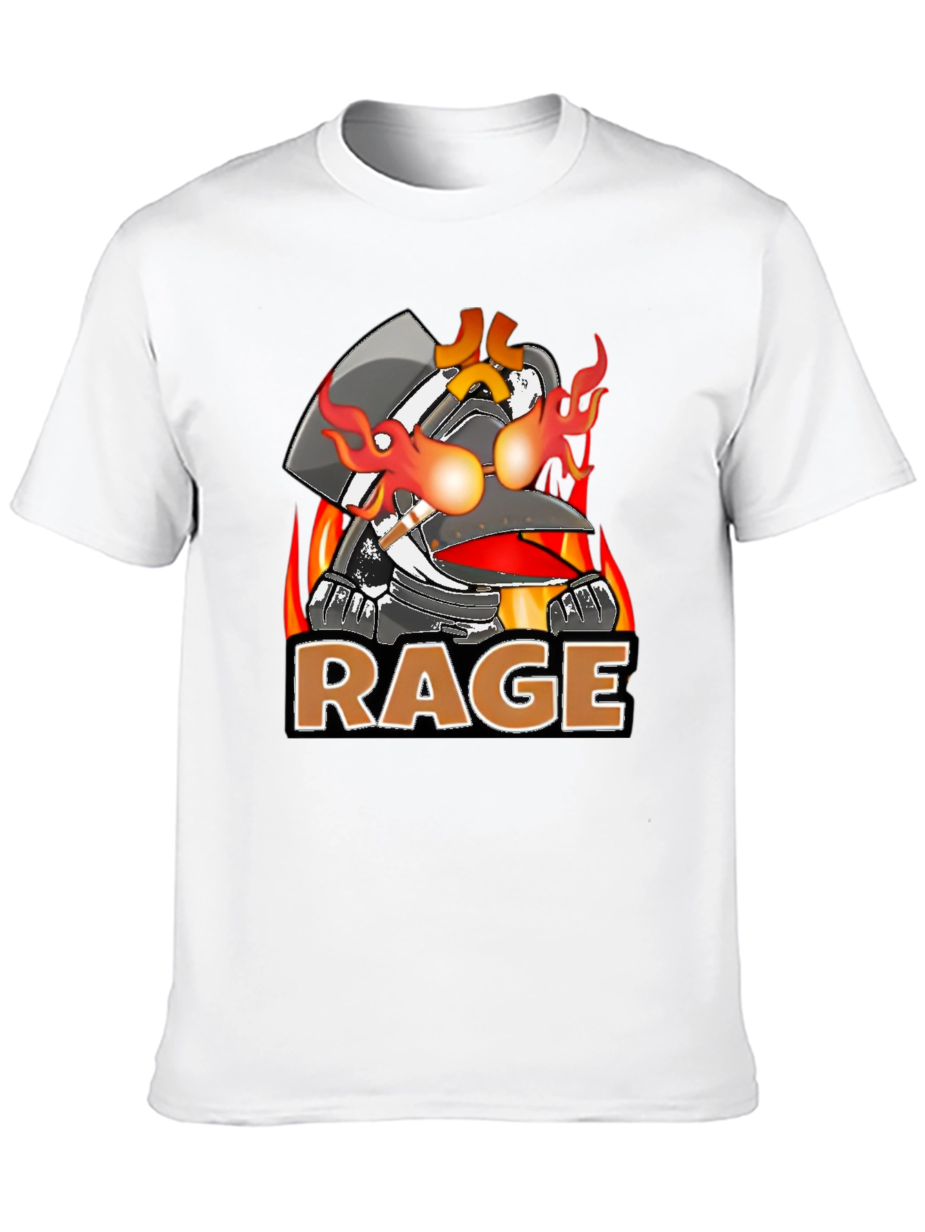 Black RAGE Graphic T-Shirt - Bold & Edgy Design view 10