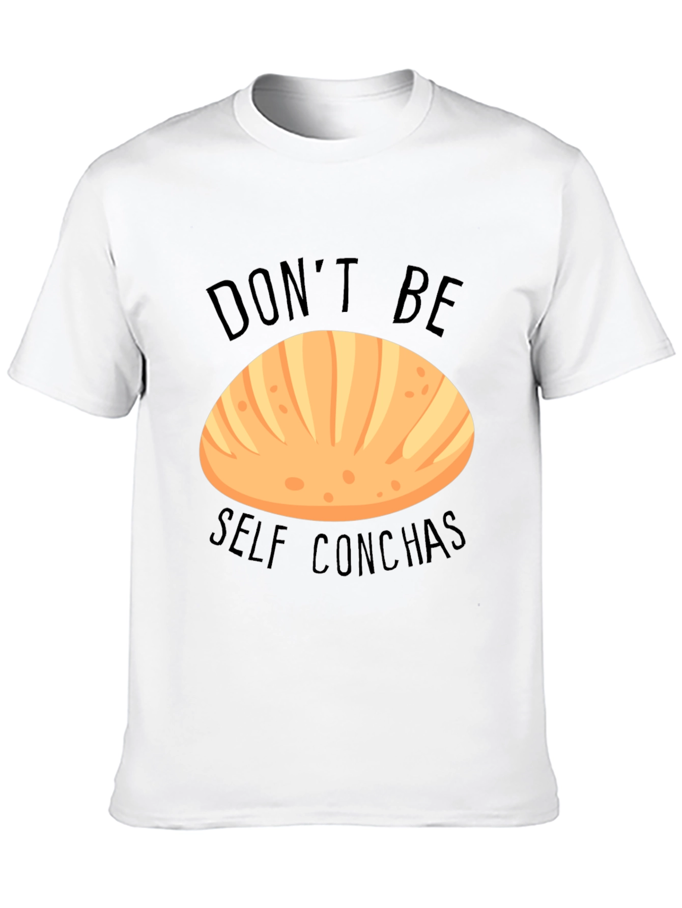 Black Don't Be Self Conchas T-Shirt view 10