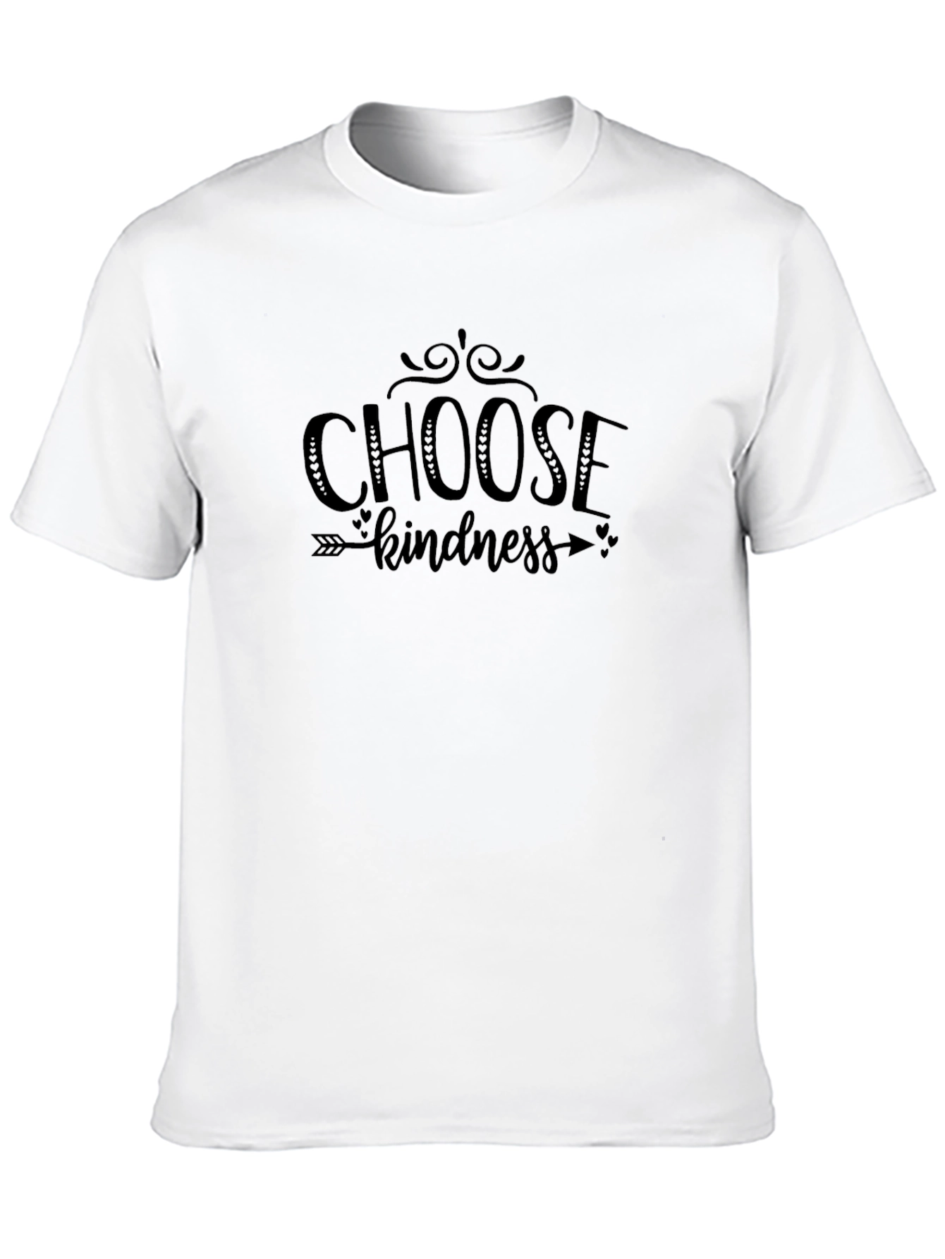 Black Choose Kindness Graphic T-Shirt - Black view 10