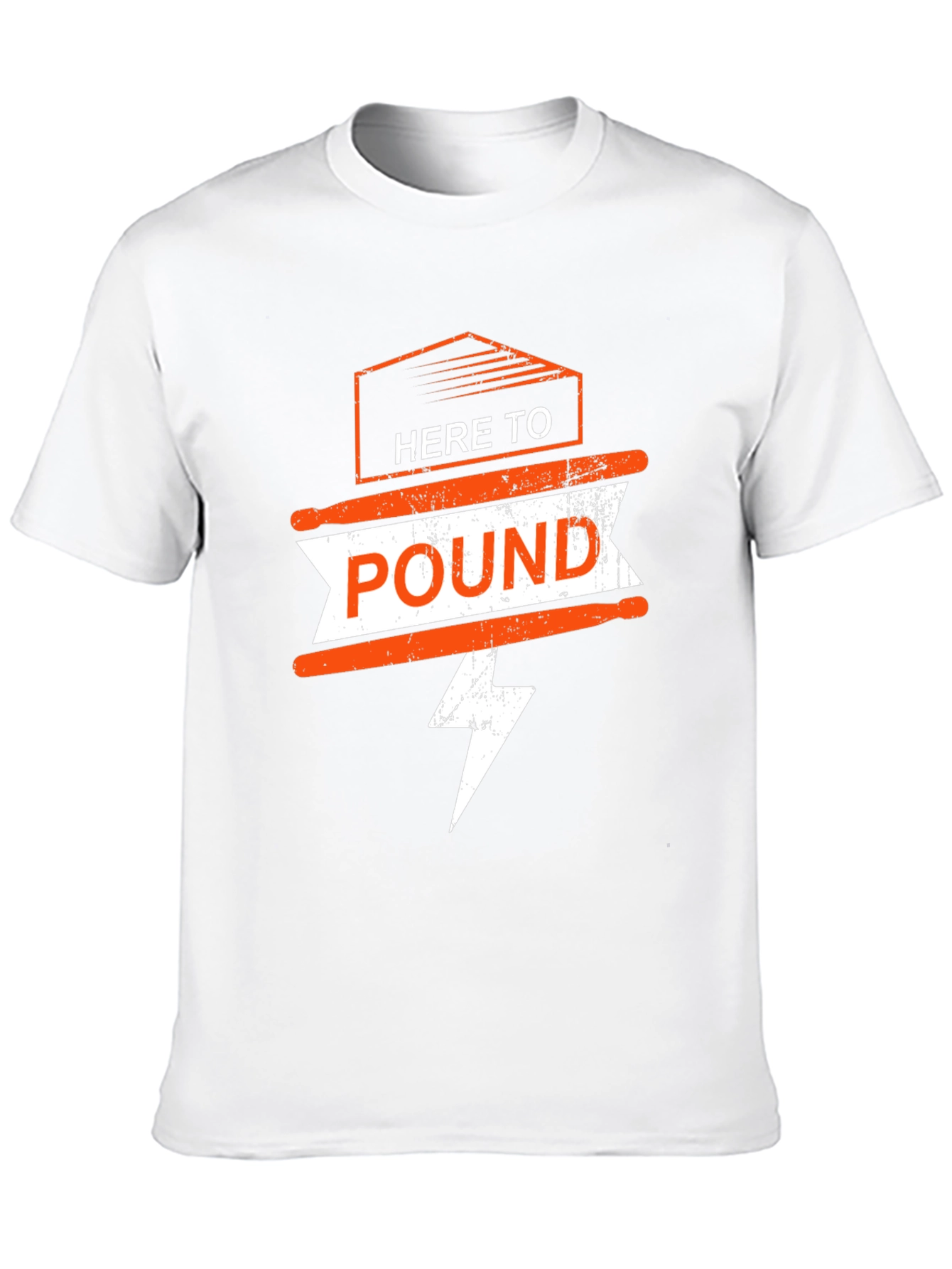 Black Here to Pound T-Shirt - Black view 10